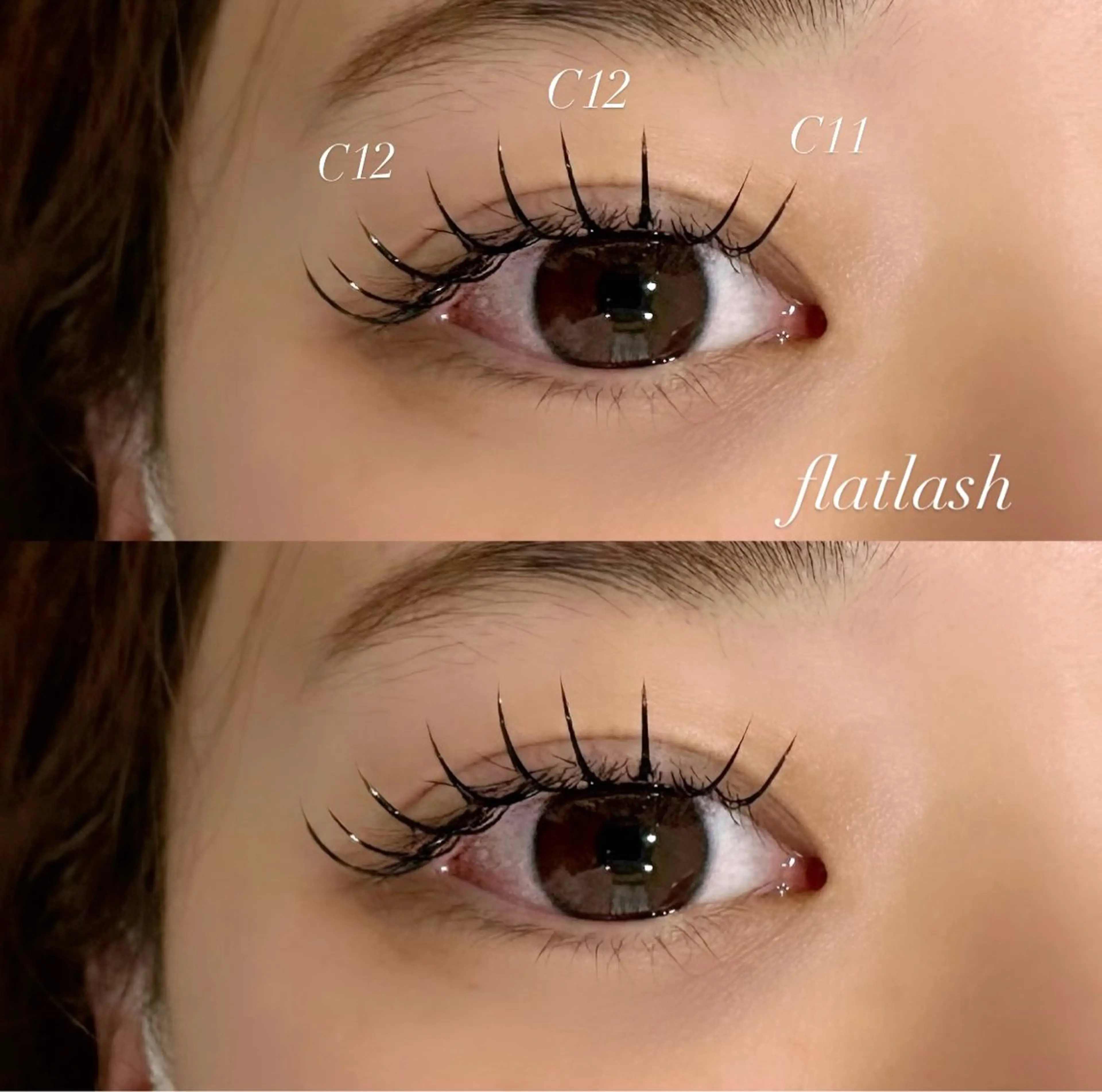 マツエク・マツパ マツエク prize iris ASUKAのマツエク・マツパデザイン