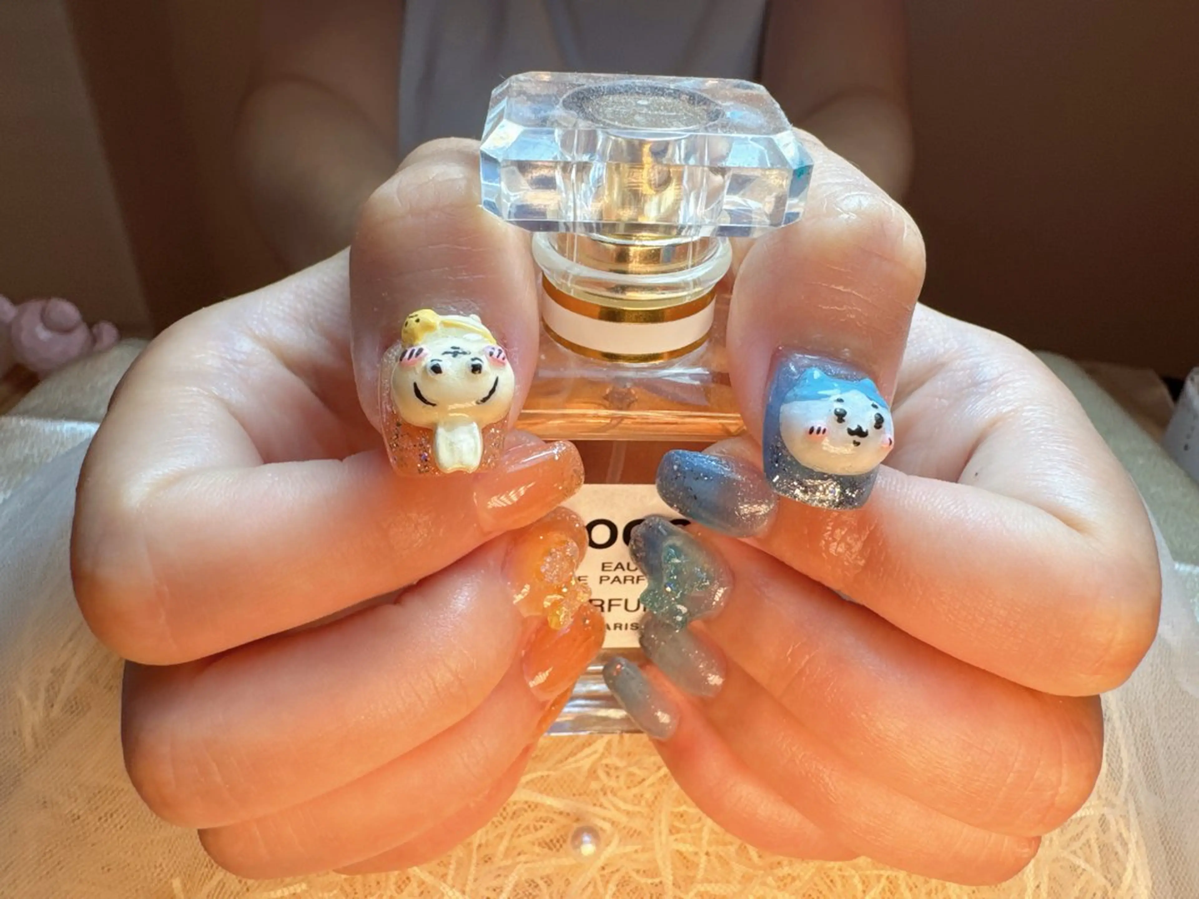 ネイル アートネイル キラキラネイル 韓国ネイル 持ち込み リセス 高田馬場のネイルデザイン