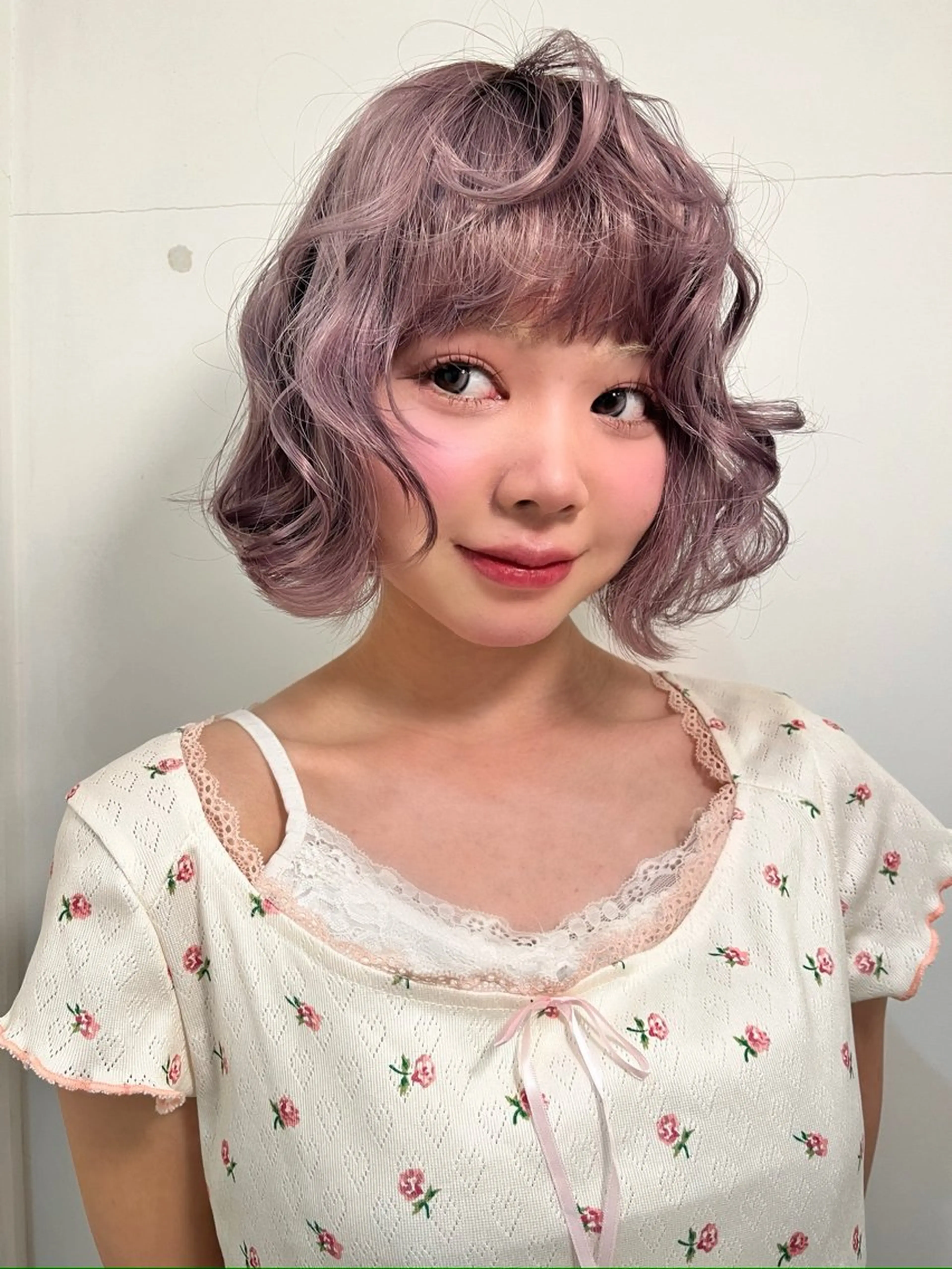 カラー カット ヘアカラー トリートメント ness 一花のヘアスタイル