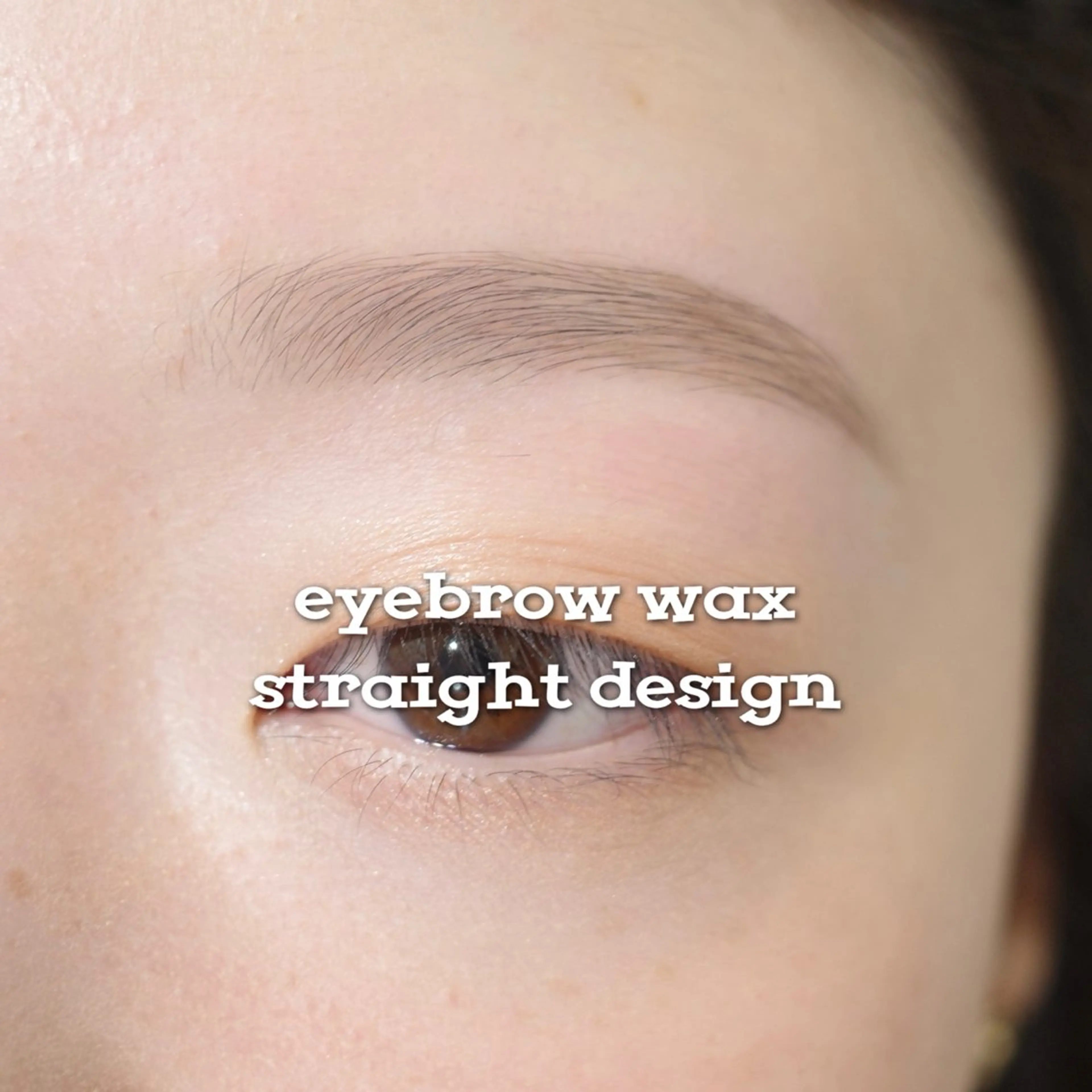 eyebrow design（間引きあり）の写真