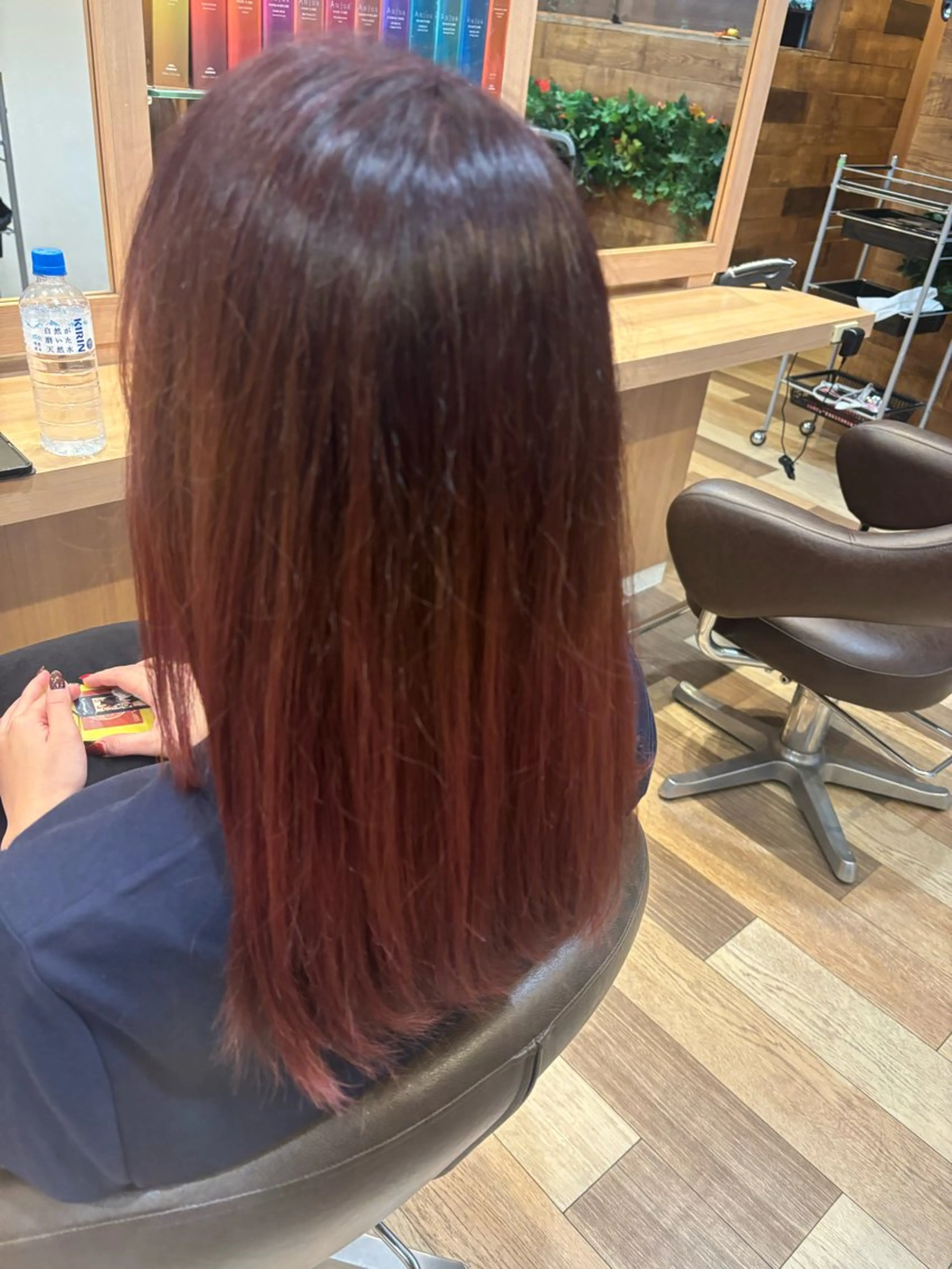 セミロング カラー ブリーチ グラデーションカラー Dali   新札幌店所属・Dali 若松　朋美のヘアスタイル