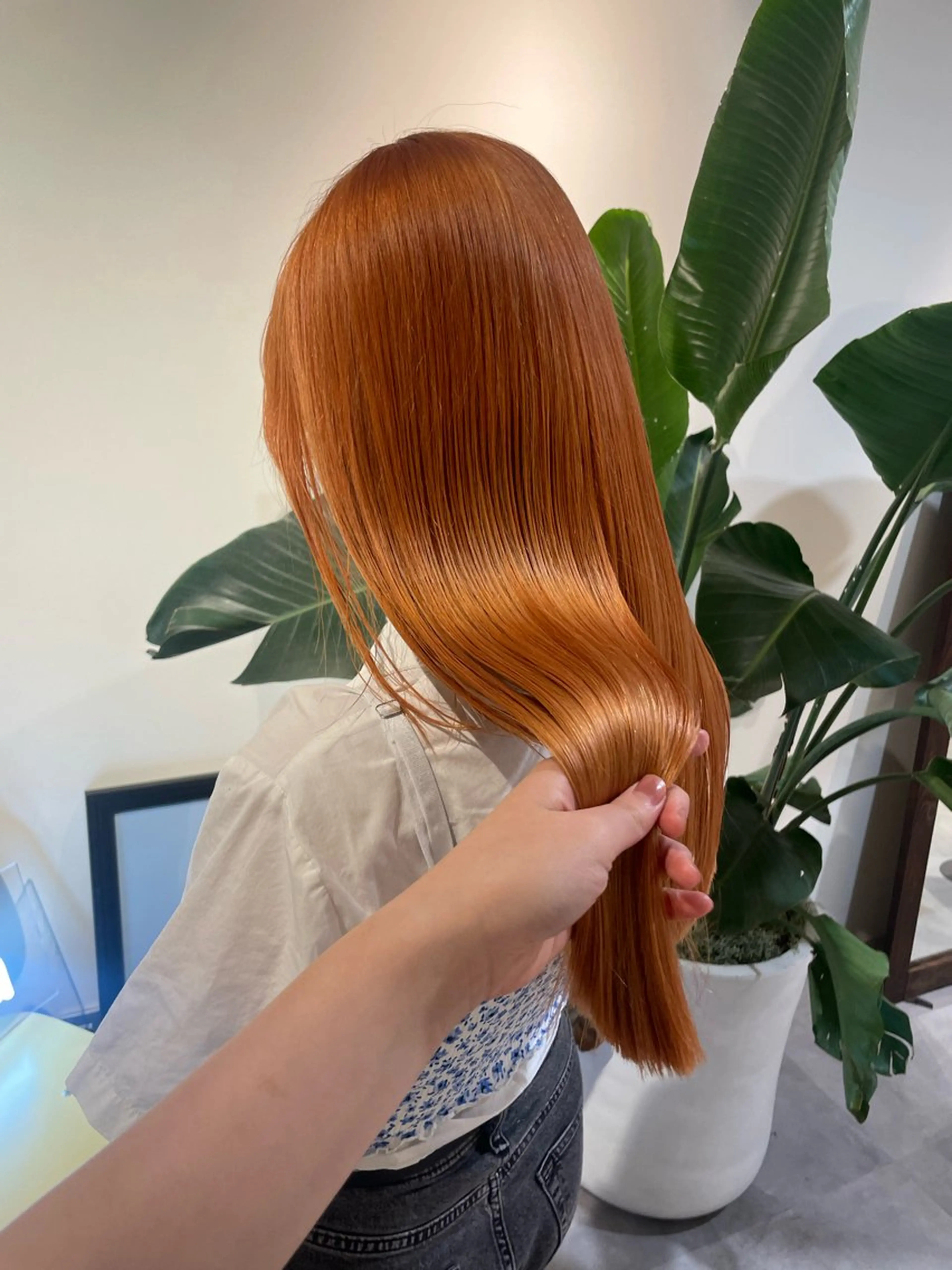 カラー ヘアカラー 若月 あやかのヘアスタイル