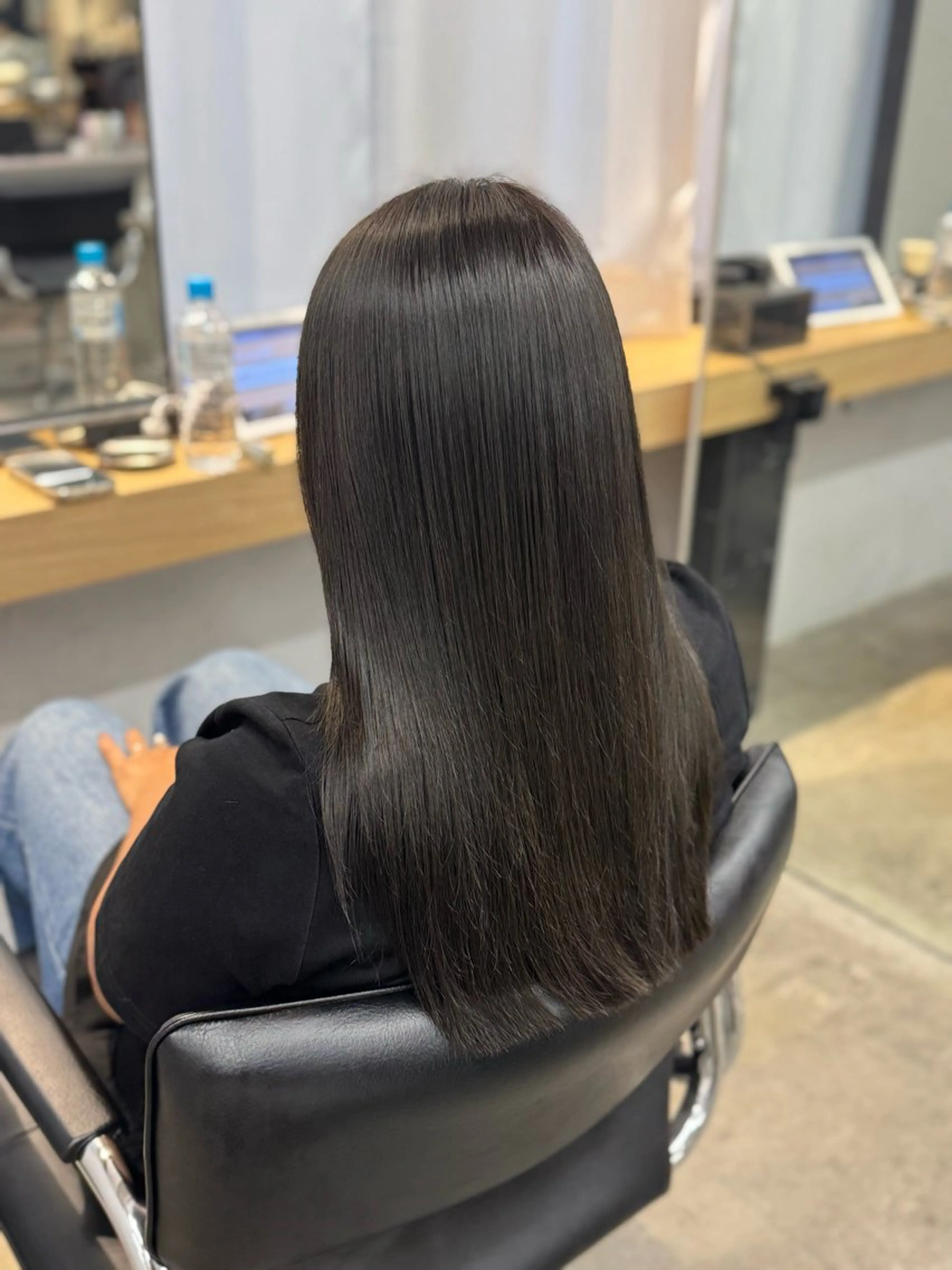 セミロング ヘアカラー leo/ロング／ レイヤーカット✨のヘアスタイル