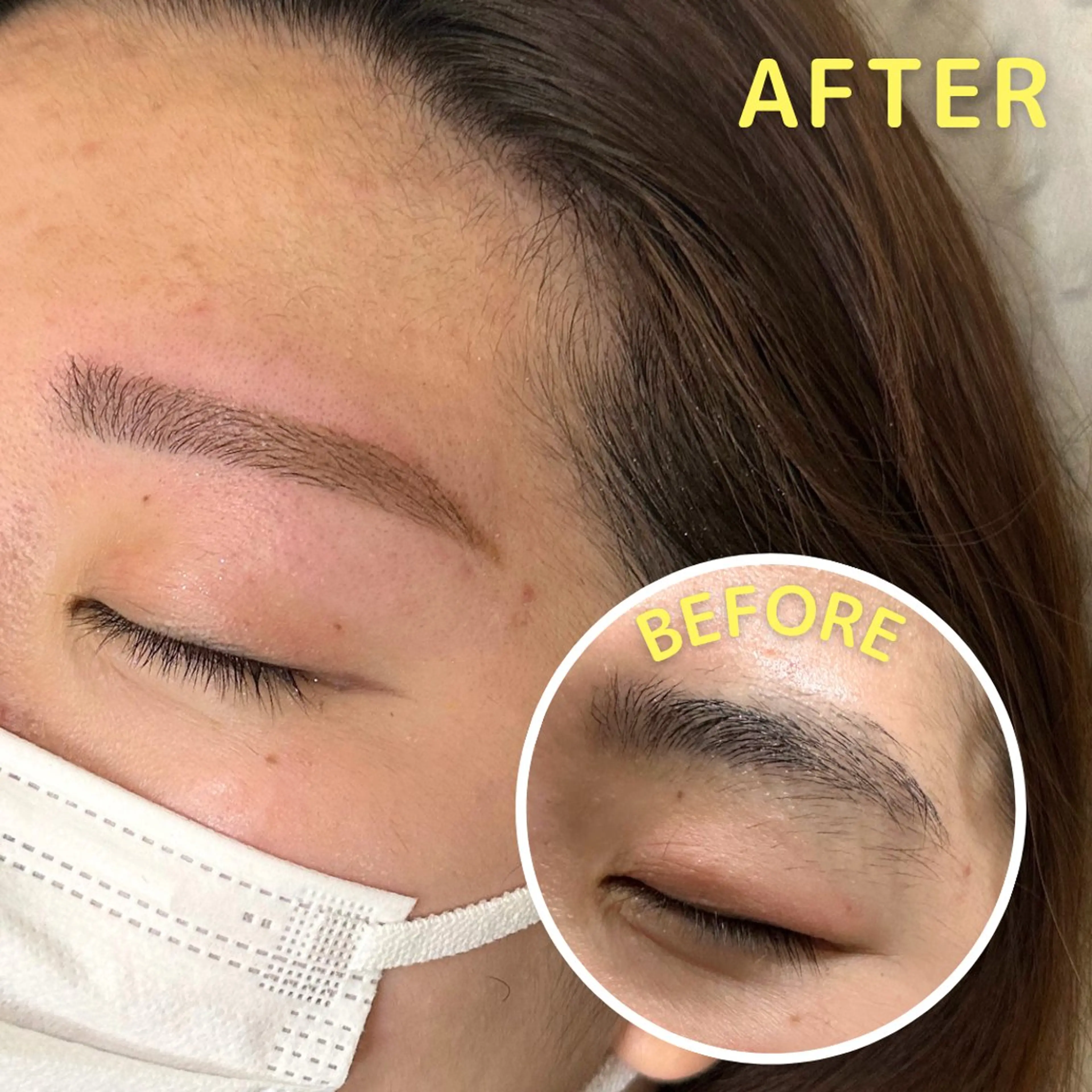 アイブロウ ワックス脱毛 眉カット その他(アイブロウ) HAIR&MAKE POSH 日暮里のネイルデザイン