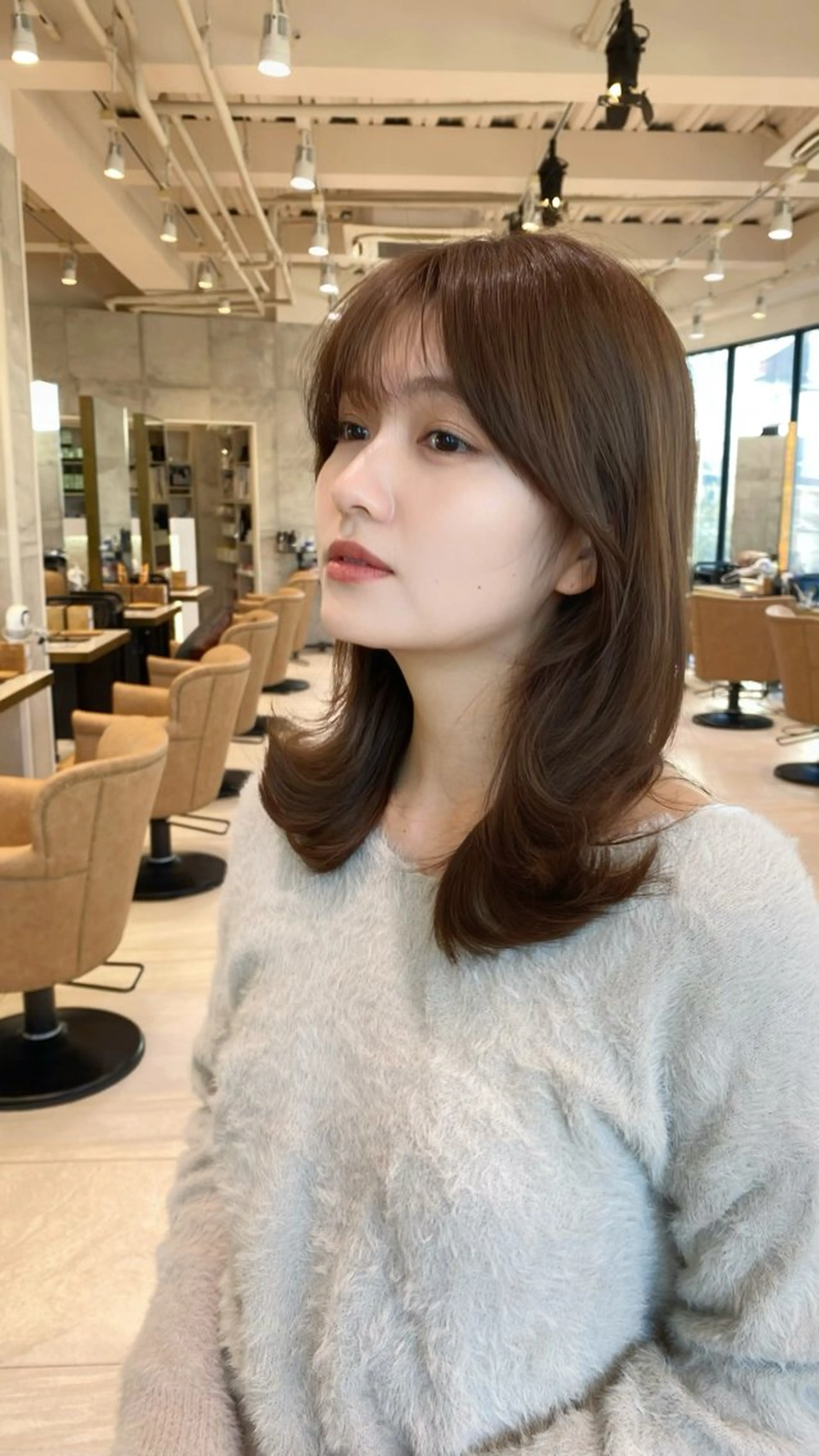 ミディアム 🌼アユム/レイヤー ハッシュカット🌼のヘアスタイル