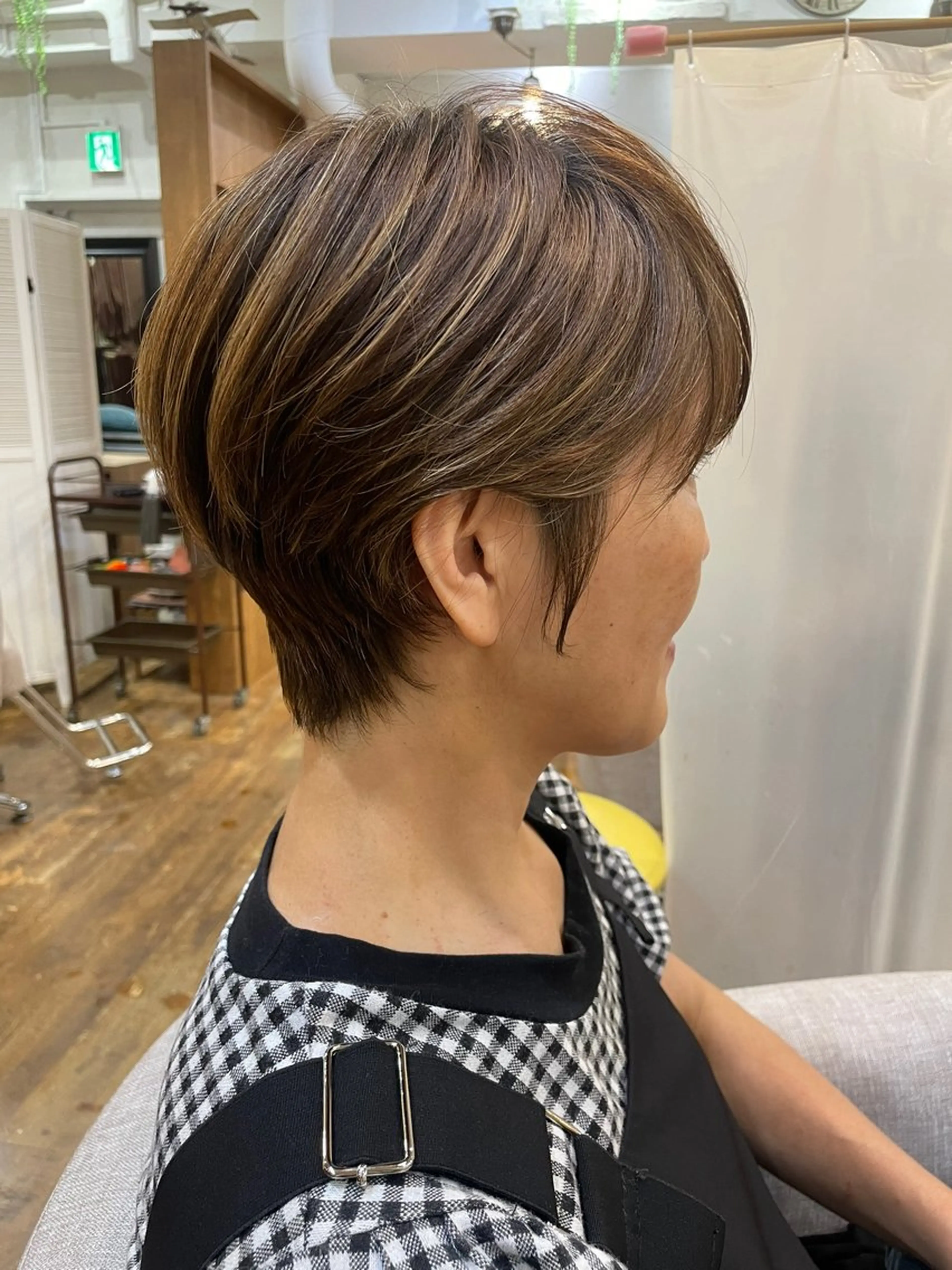 ショート くびれヘア ショートヘア 🦴🐶 haruka🐶🦴のヘアスタイル