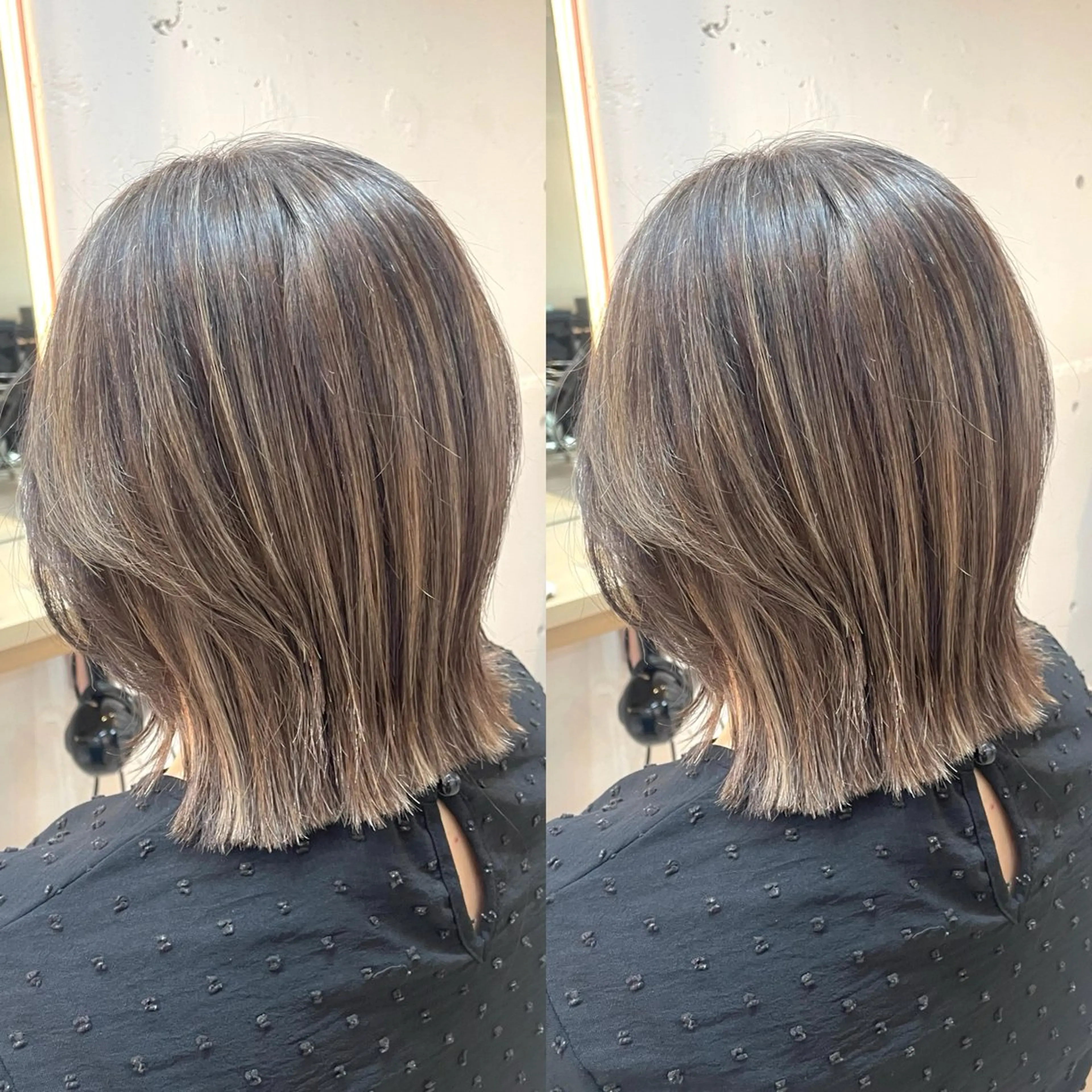 ショート カラー カット ヘアカラー トリートメント ヘアセット ブリーチ無しダブル カラー🦕まどかのヘアスタイル