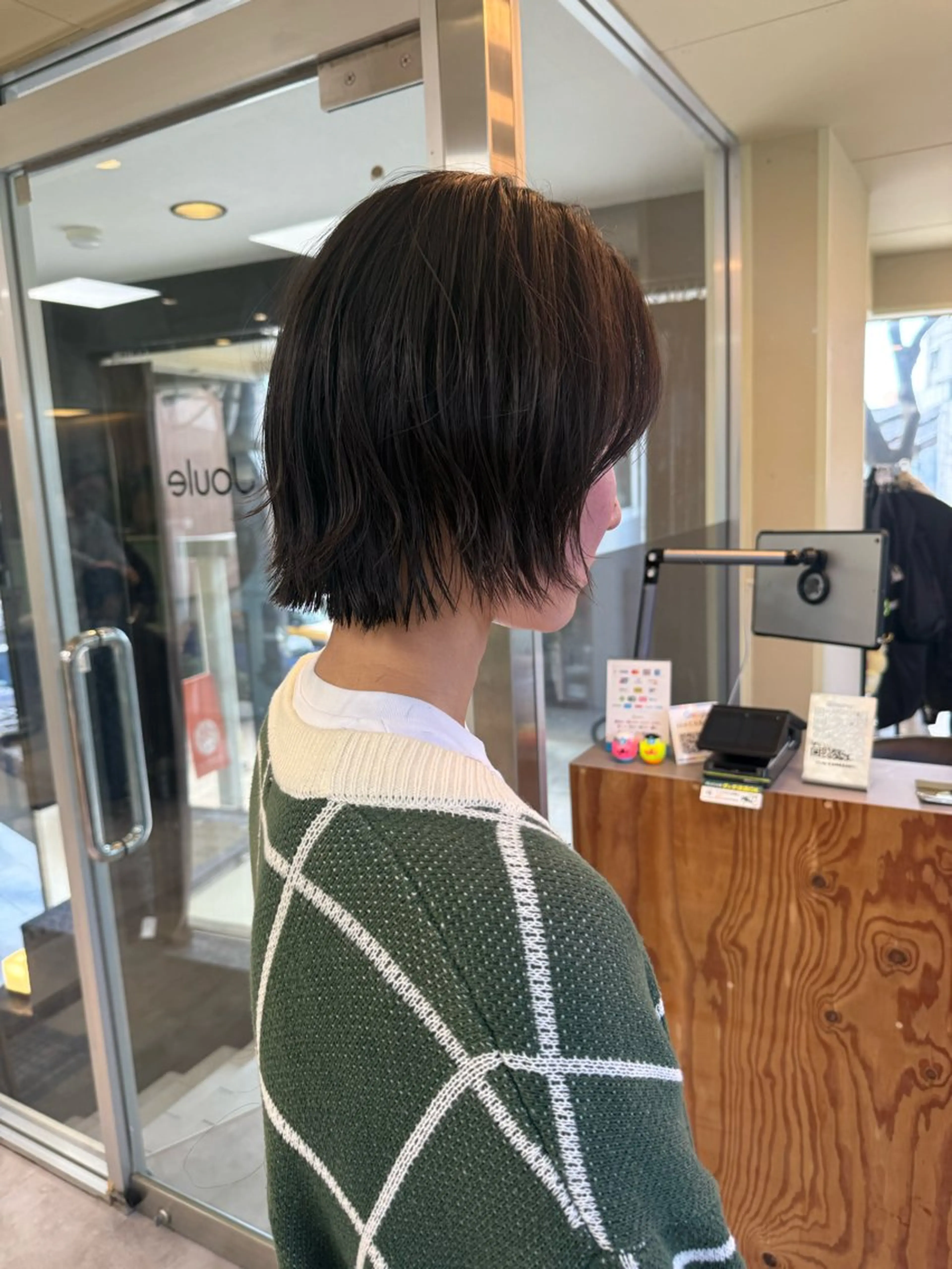 ショート カラー カット ヘアカラー 伶風/ボブ/ ハッシュカットのヘアスタイル