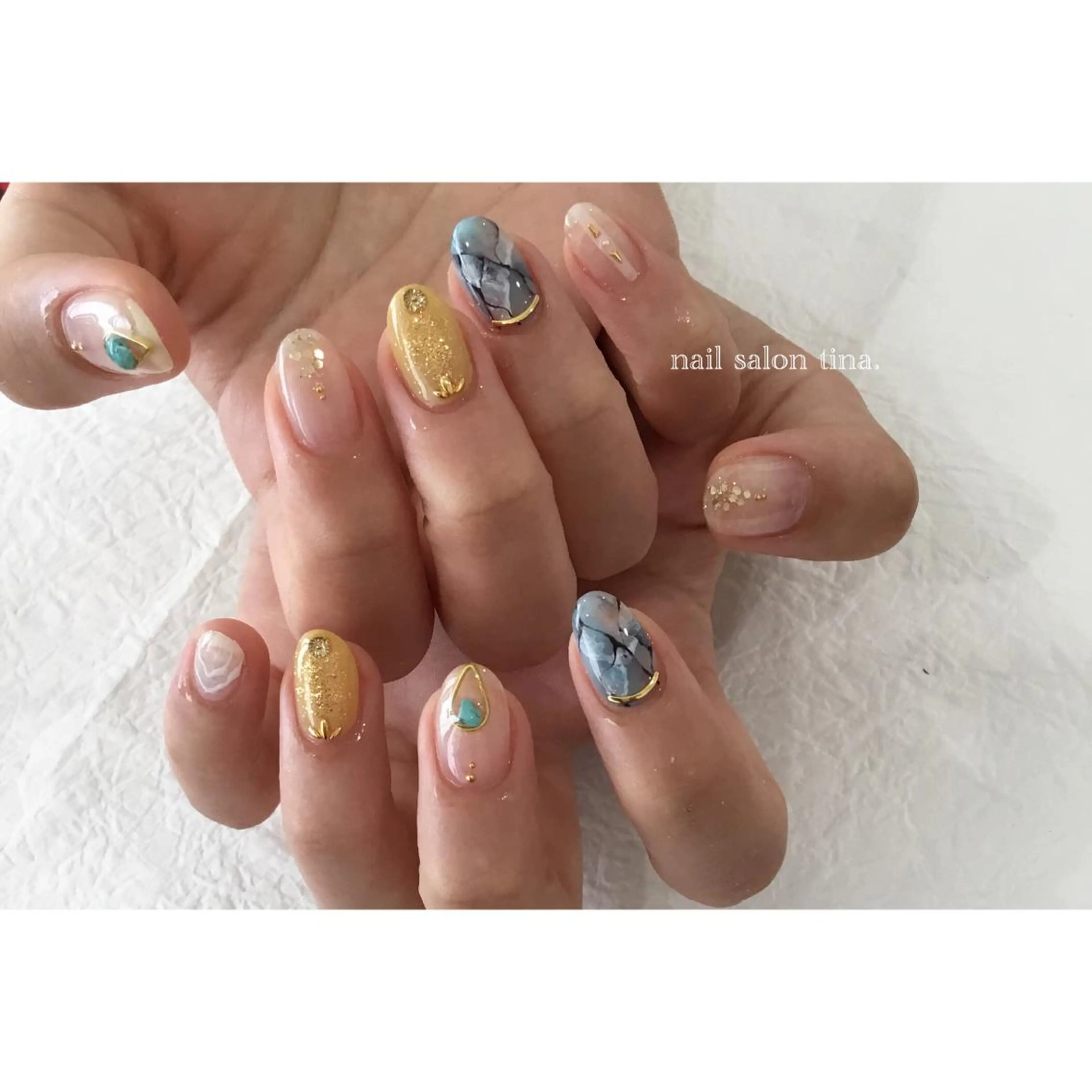 ネイル nail salon tina.所属・中山 はづきのネイルデザイン