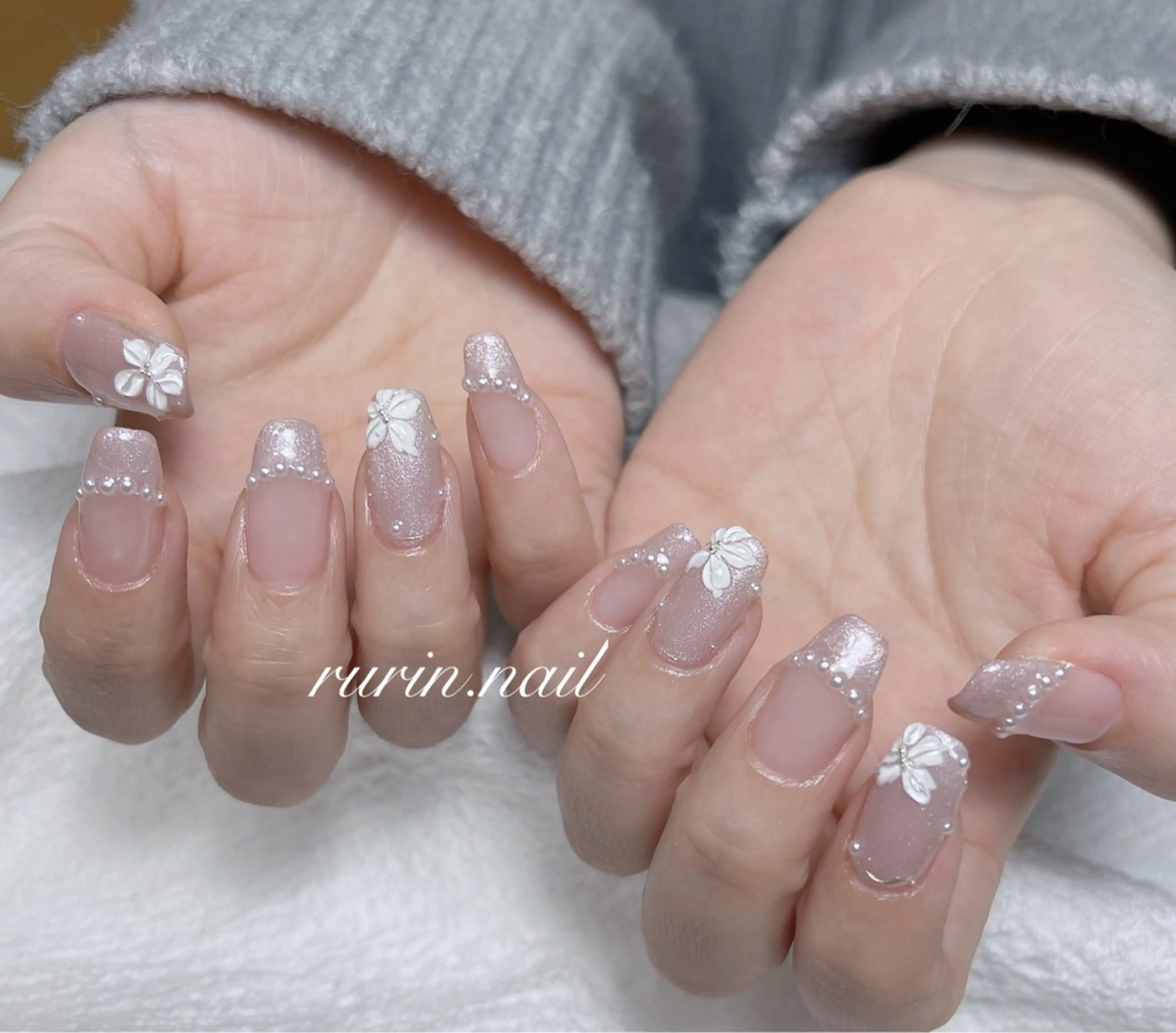 ネイル 春ネイル ルリン サロン💅のネイルデザイン