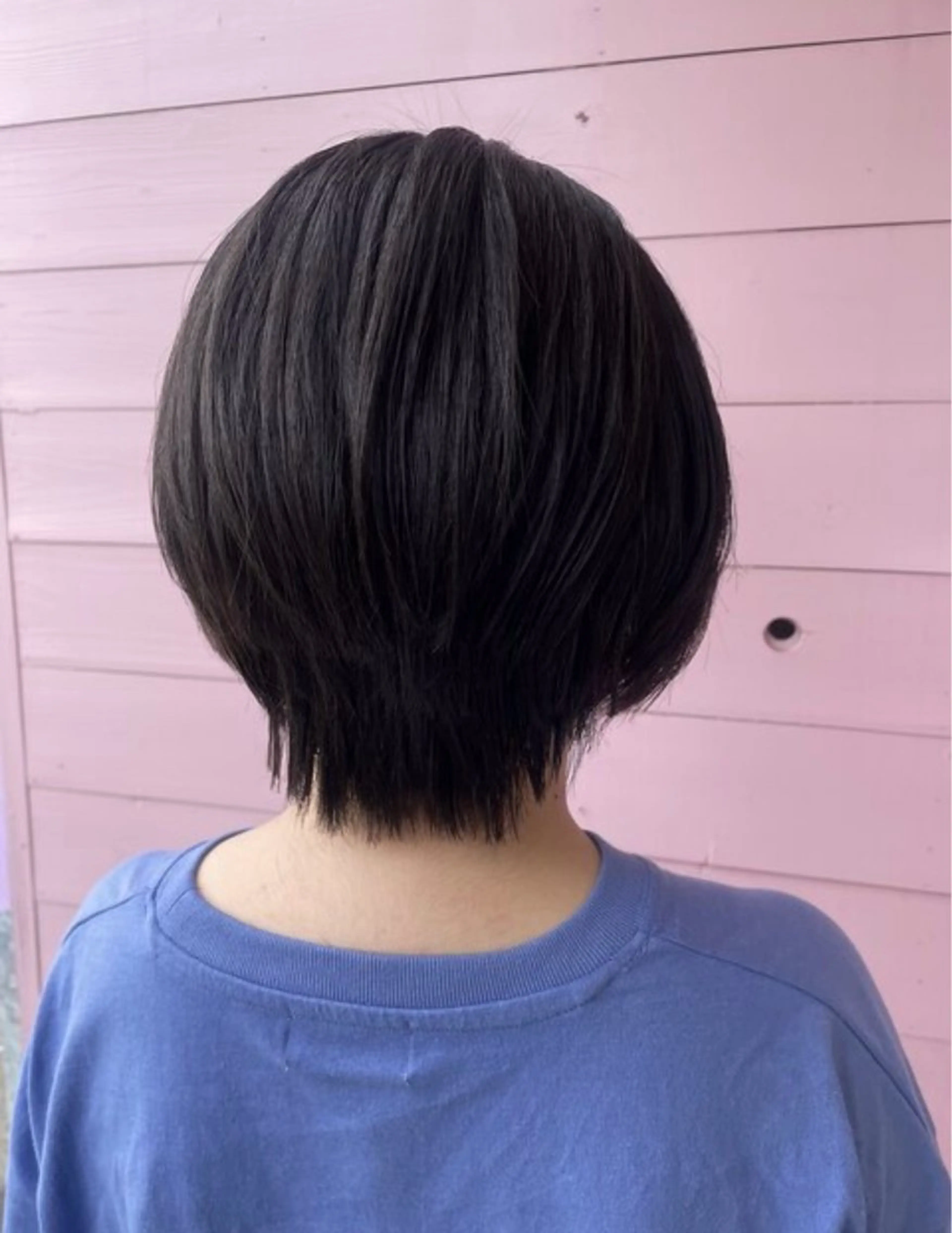 ショート カラー 透明感カラー/ くびれヘア/ユウユのヘアスタイル