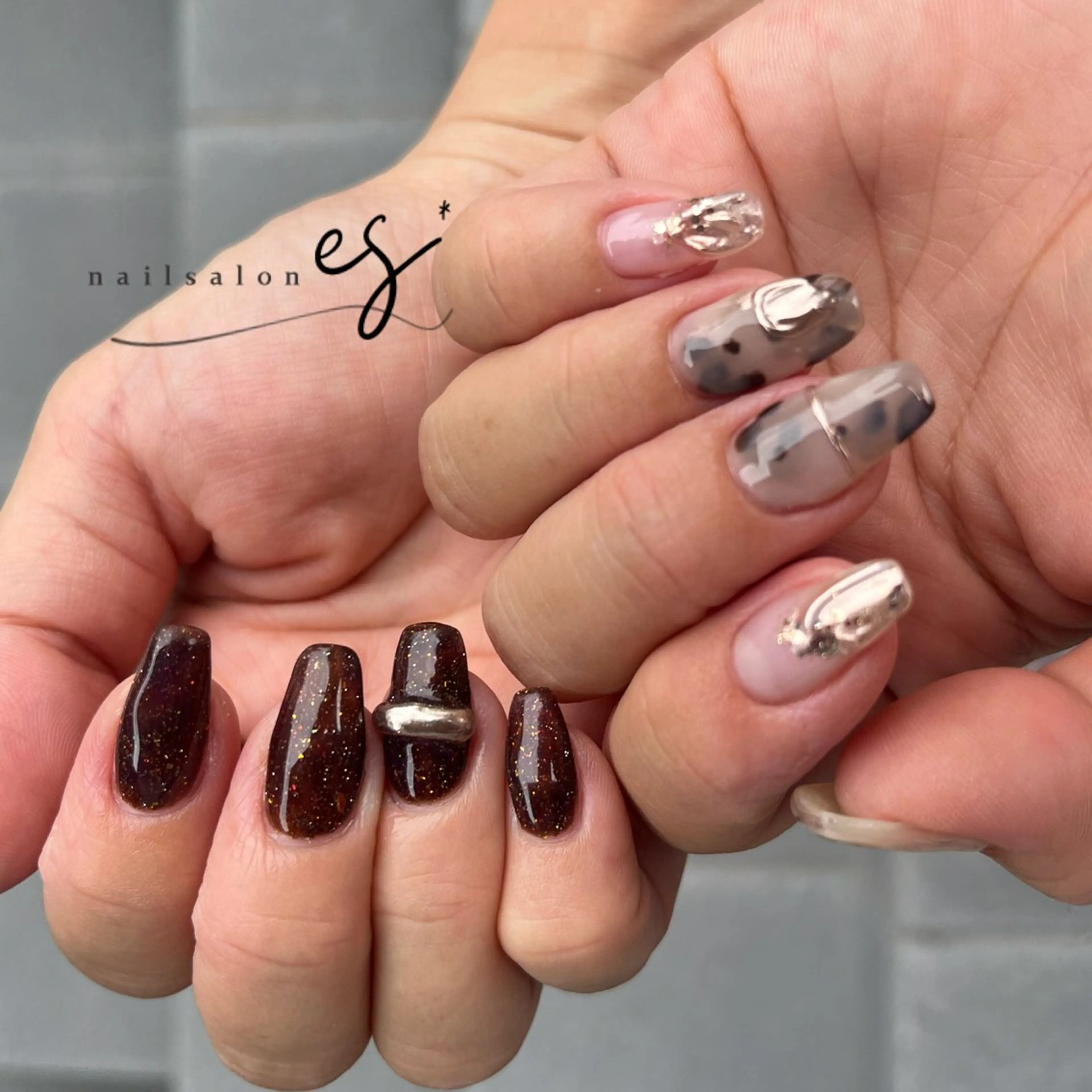 ネイル nailsalon esのネイルデザイン
