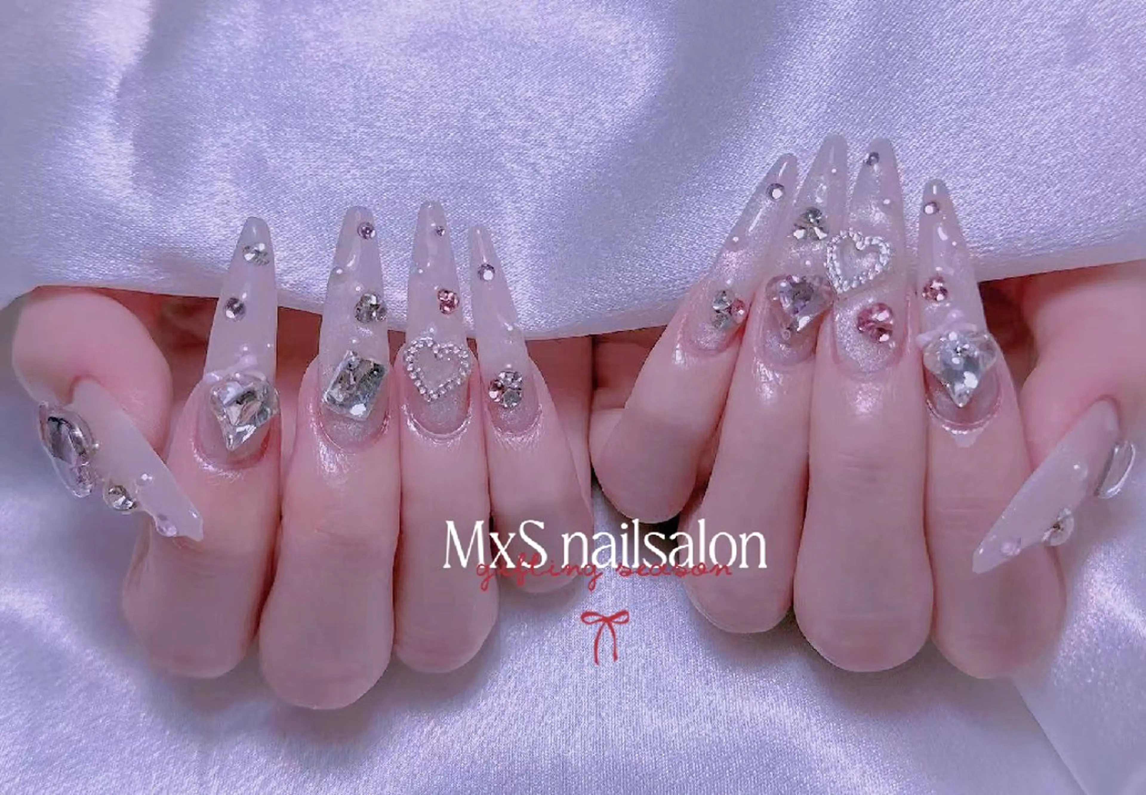 ネイル ハンドネイル MxS Nail 【長さだし/フィルイン/マグネット/ワンホンネイル/韓国ネイル/パラジェル】所属・M×S Nail みなのネイルデザイン