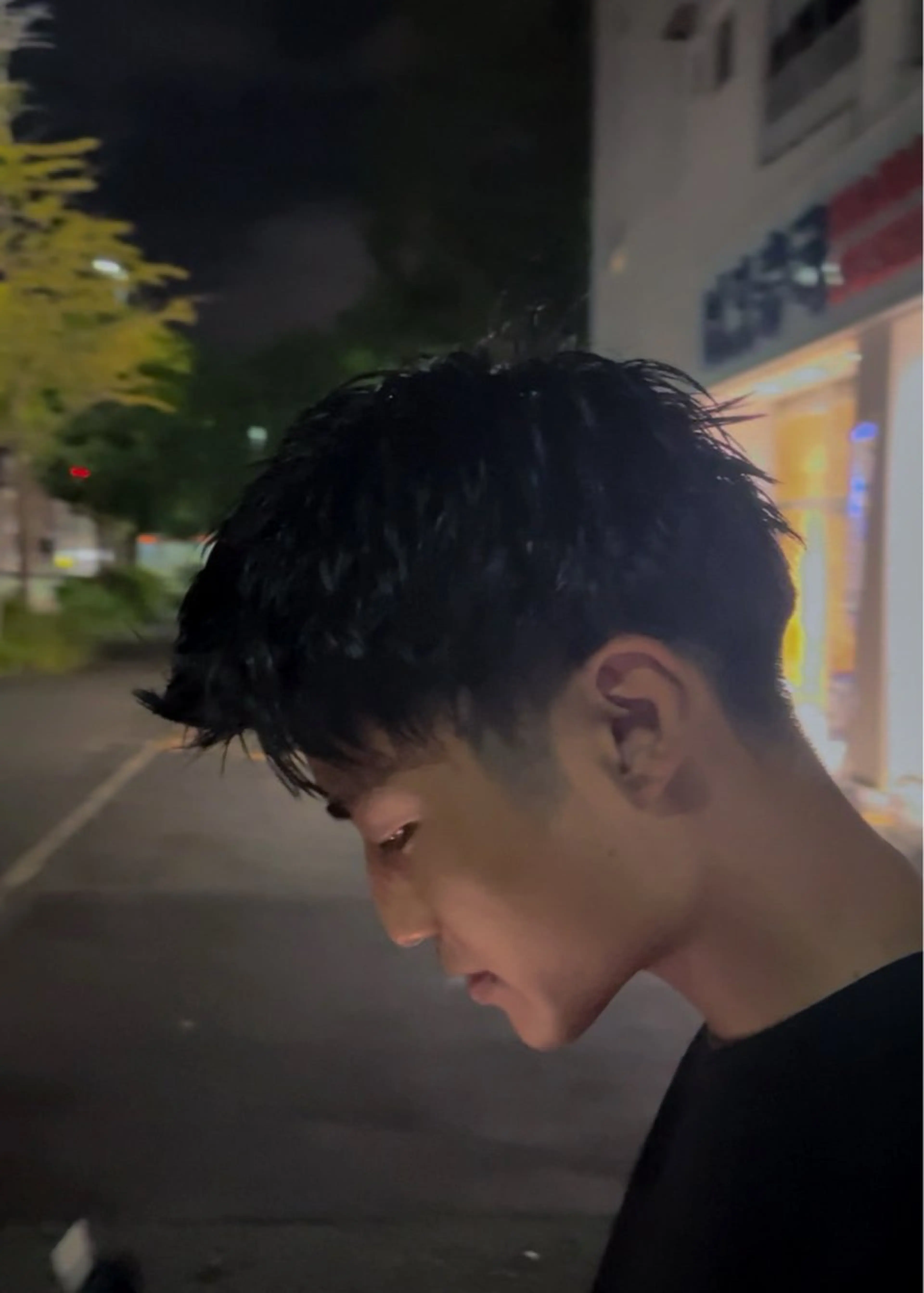 ショート パーマ メンズ スパイキーショート 刈り上げ ショートヘア growth天神店所属・TENSEI @デビューしましたのヘアスタイル