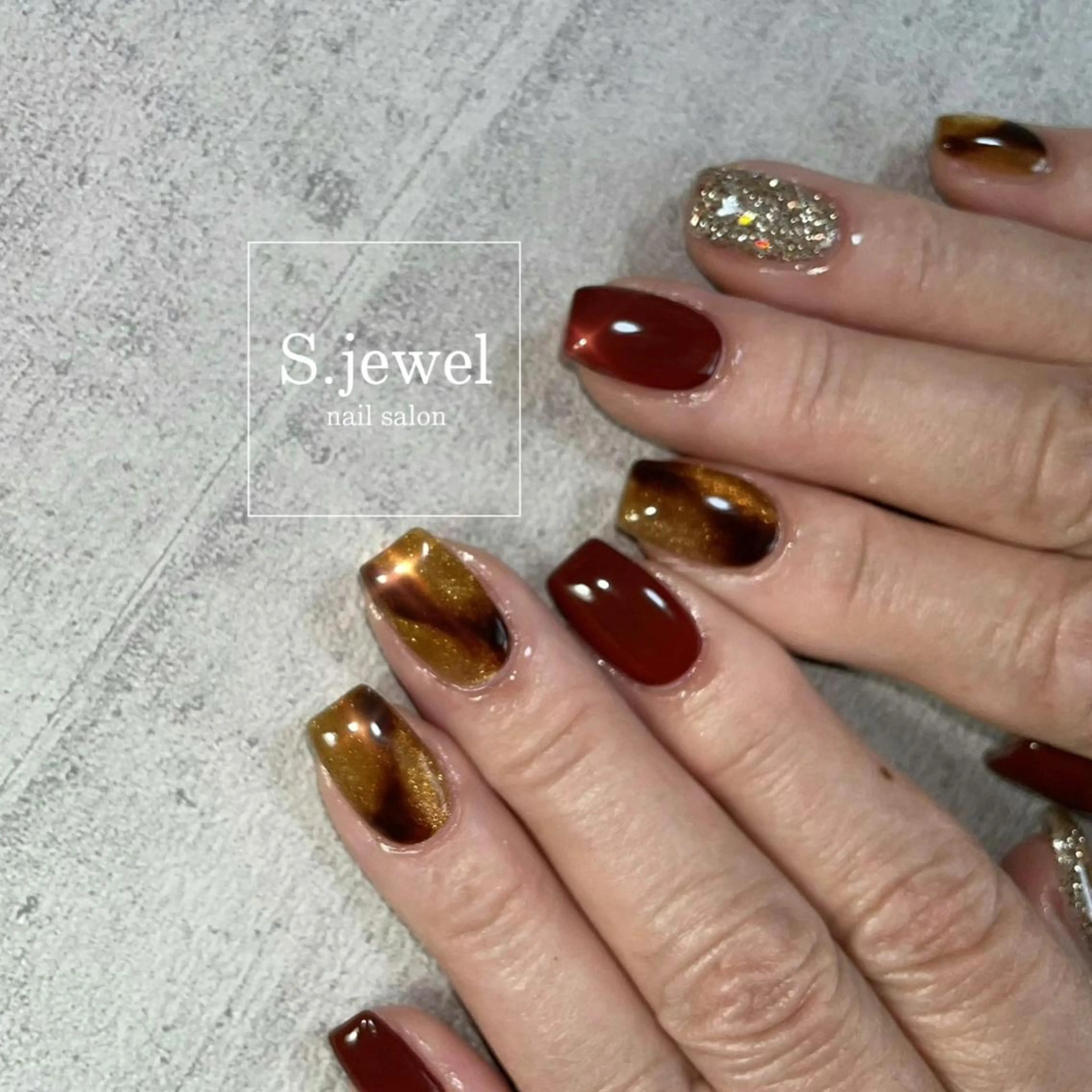 ネイル S♡JEWEL所属・S. JEWELのネイルデザイン