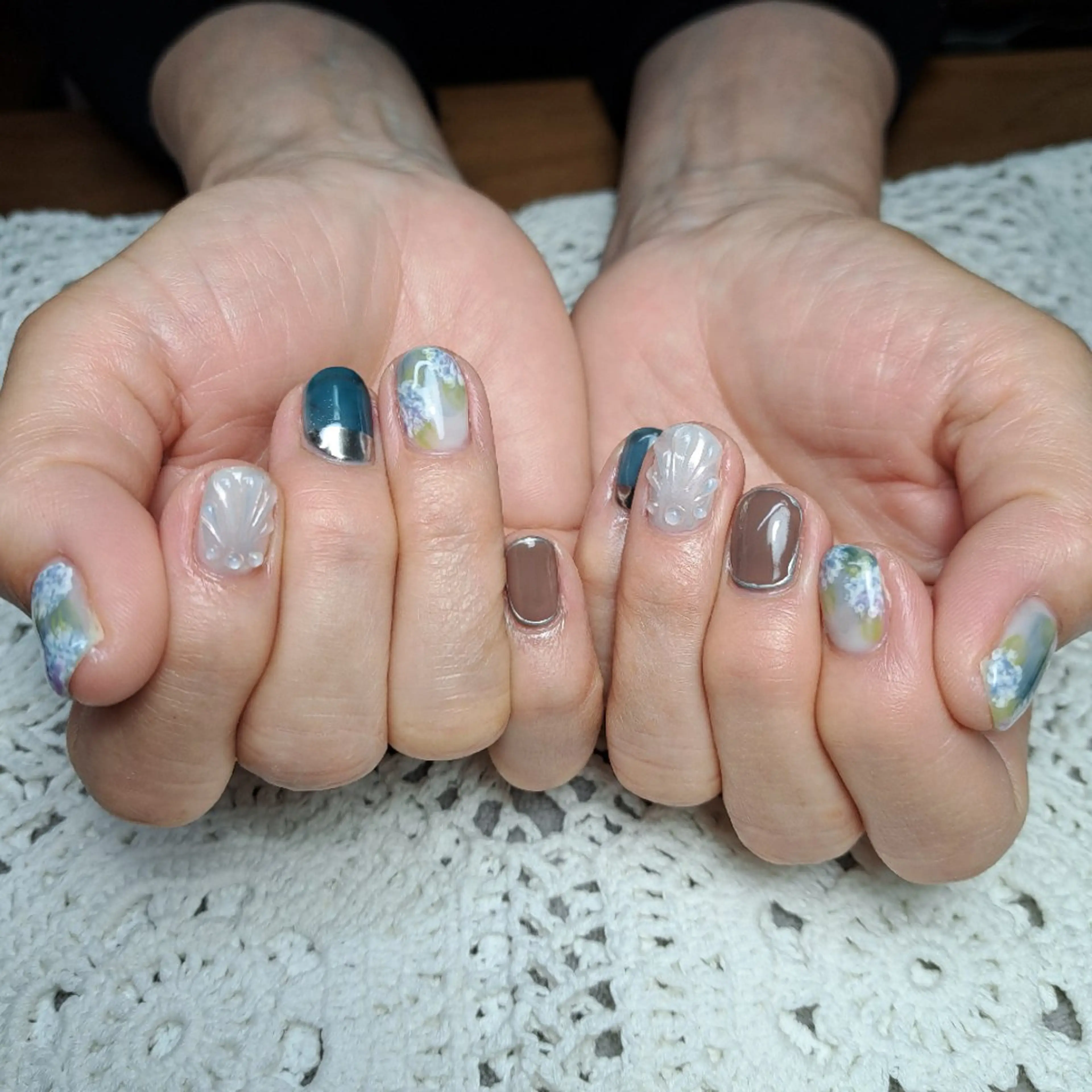 ネイル 持ち込み ハンドネイル HAYASHI  Nのネイルデザイン