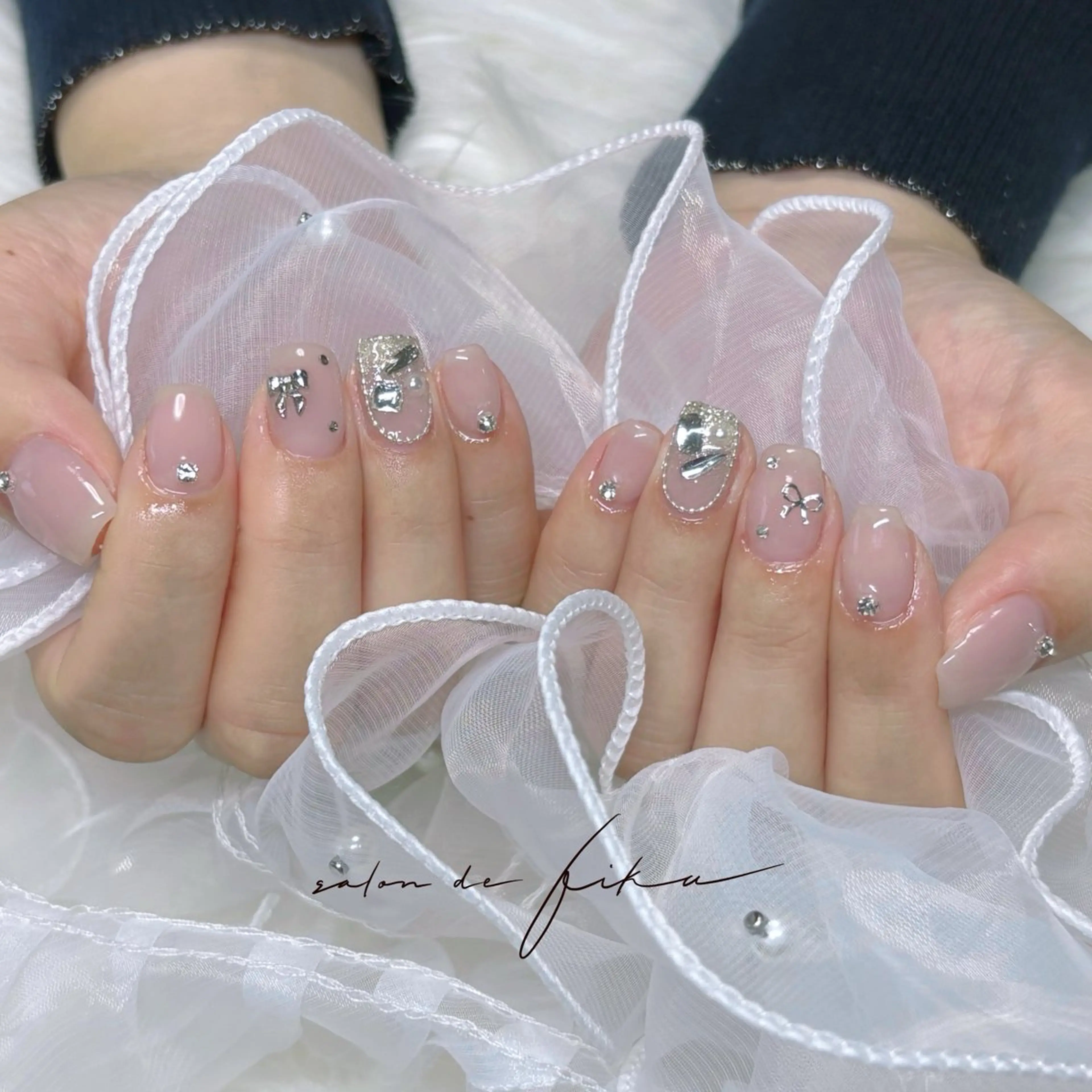 ネイル ハンドネイル 🐝TOMO🎀ིྀ 【パラジェル取扱店】のネイルデザイン