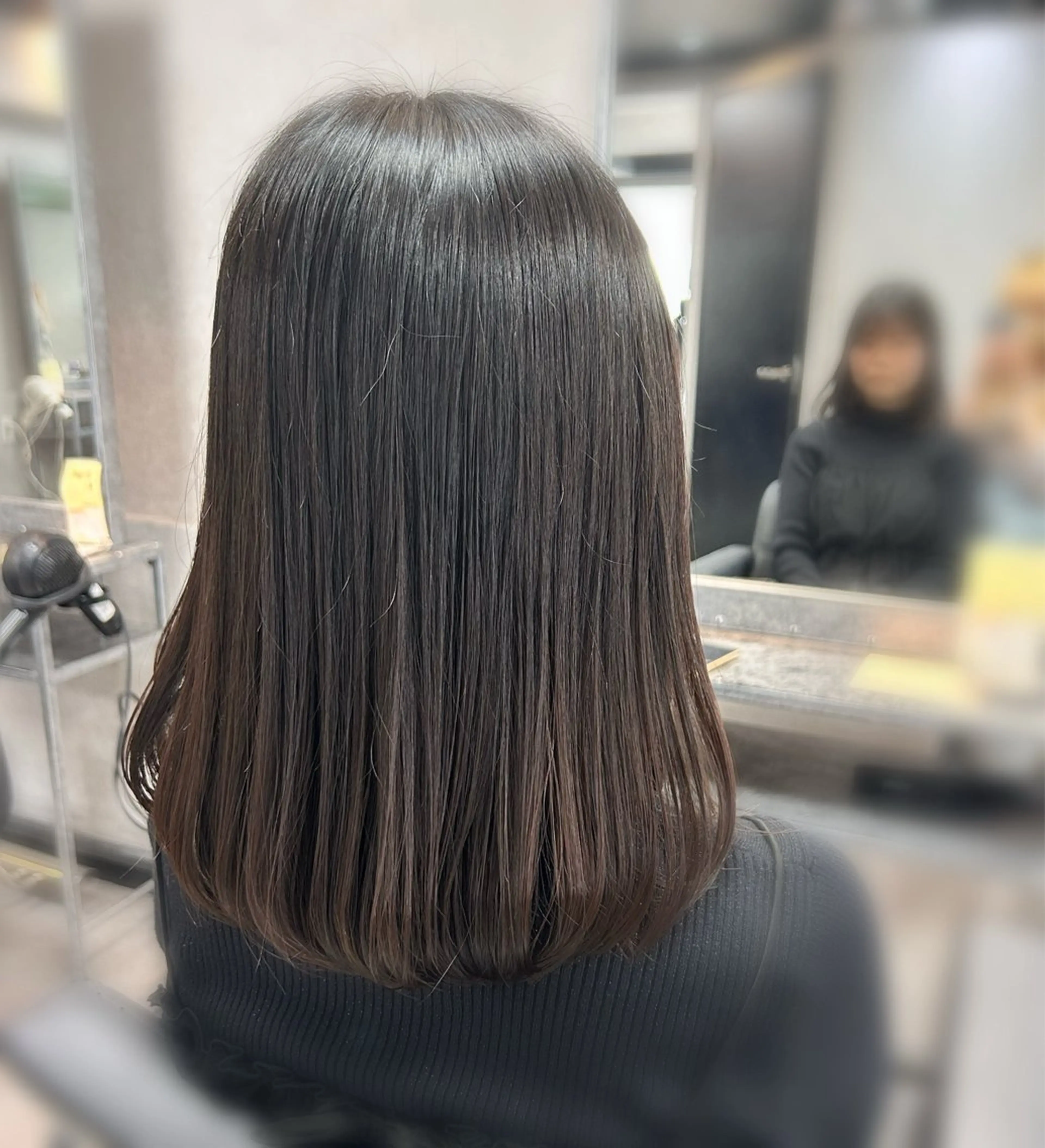 セミロング カット ヘアカラー トリートメント est 🫧miyuのヘアスタイル