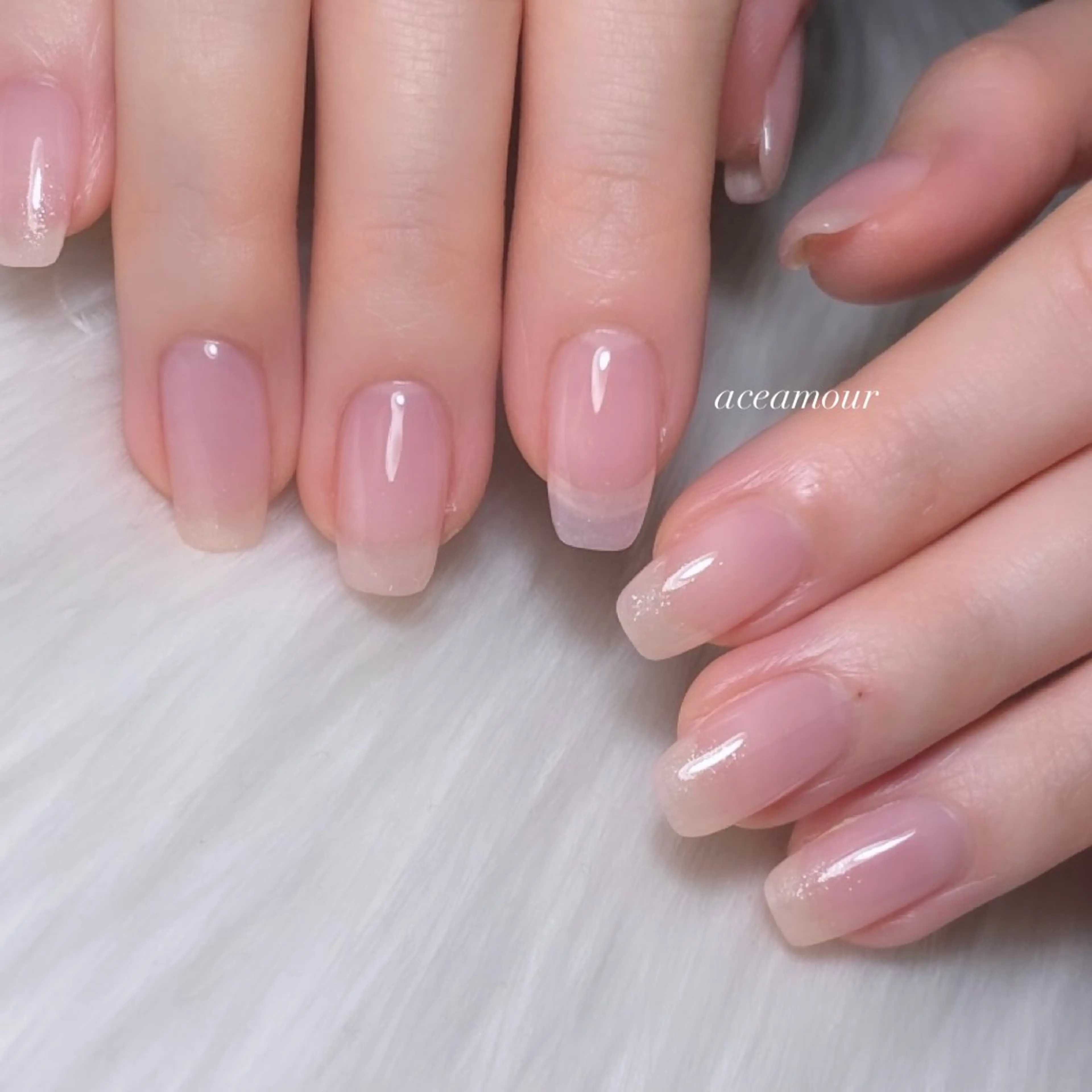 ネイル ハンドネイル ハンドケア ネイル/耳つぼ /新ホワイトニングのネイルデザイン