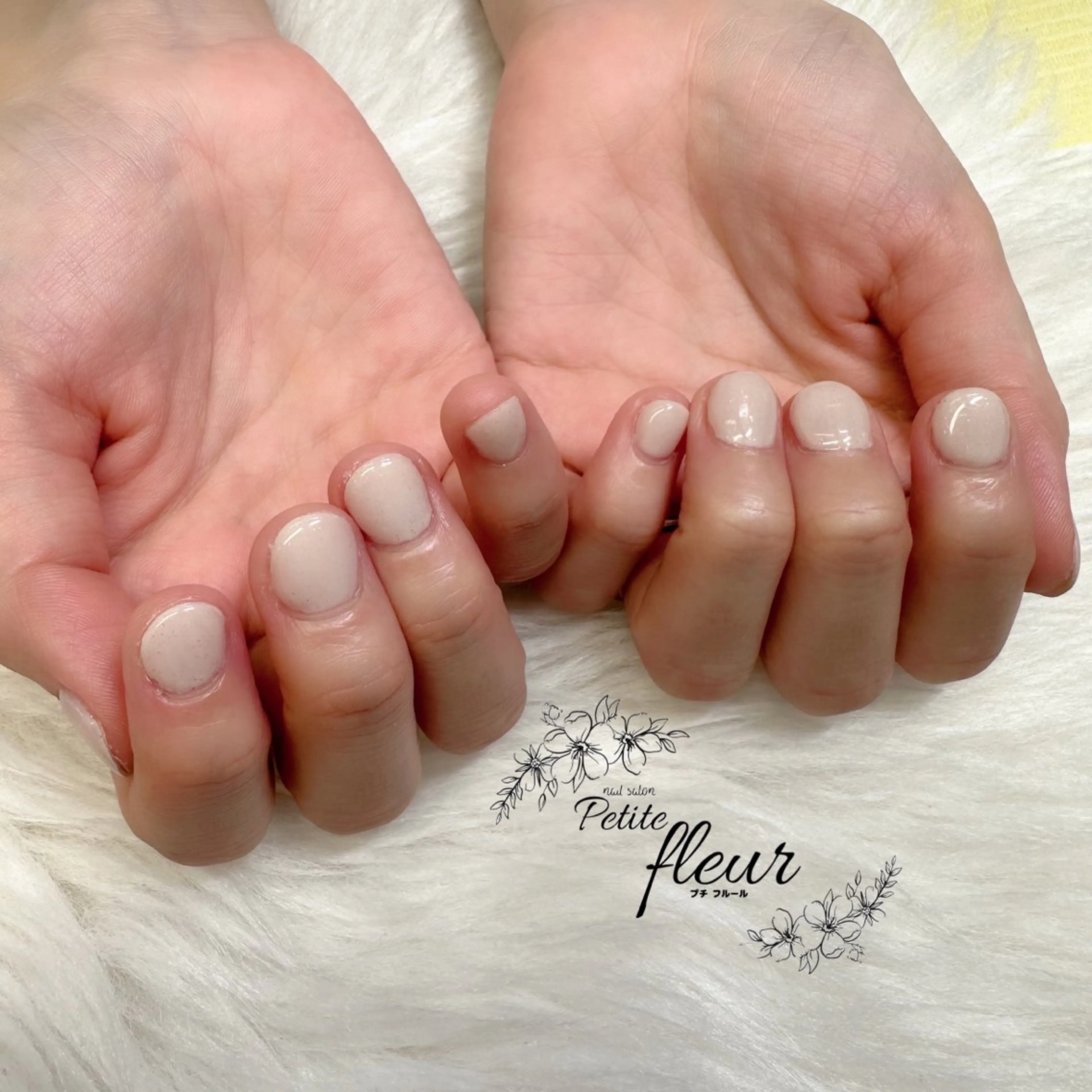 ネイル ラメ(グリッター) ワンカラーネイル ハンドネイル ❁⃘*。Petite fleur❁⃘*りさのネイルデザイン