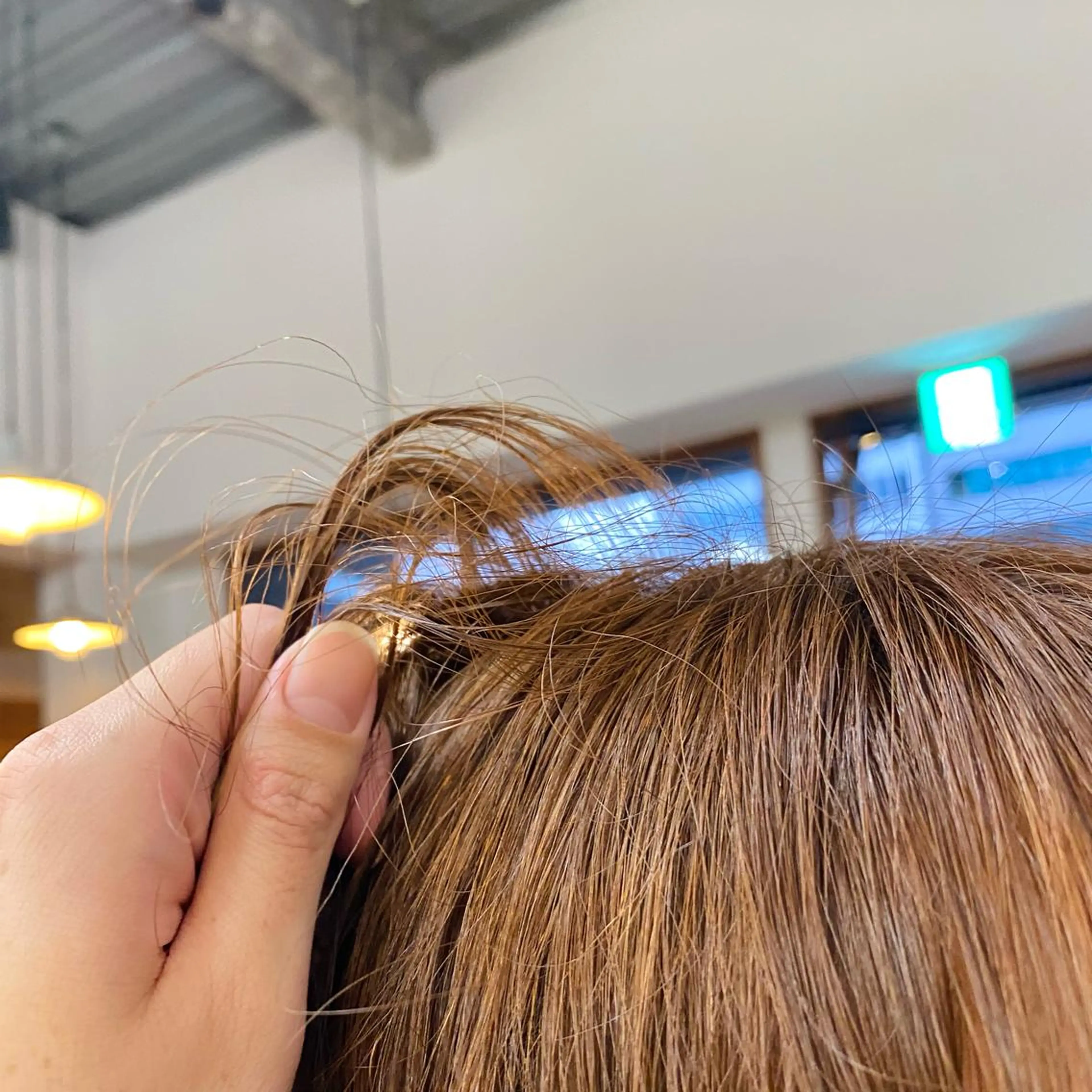 ミディアム カラー サトウ リョウのヘアスタイル