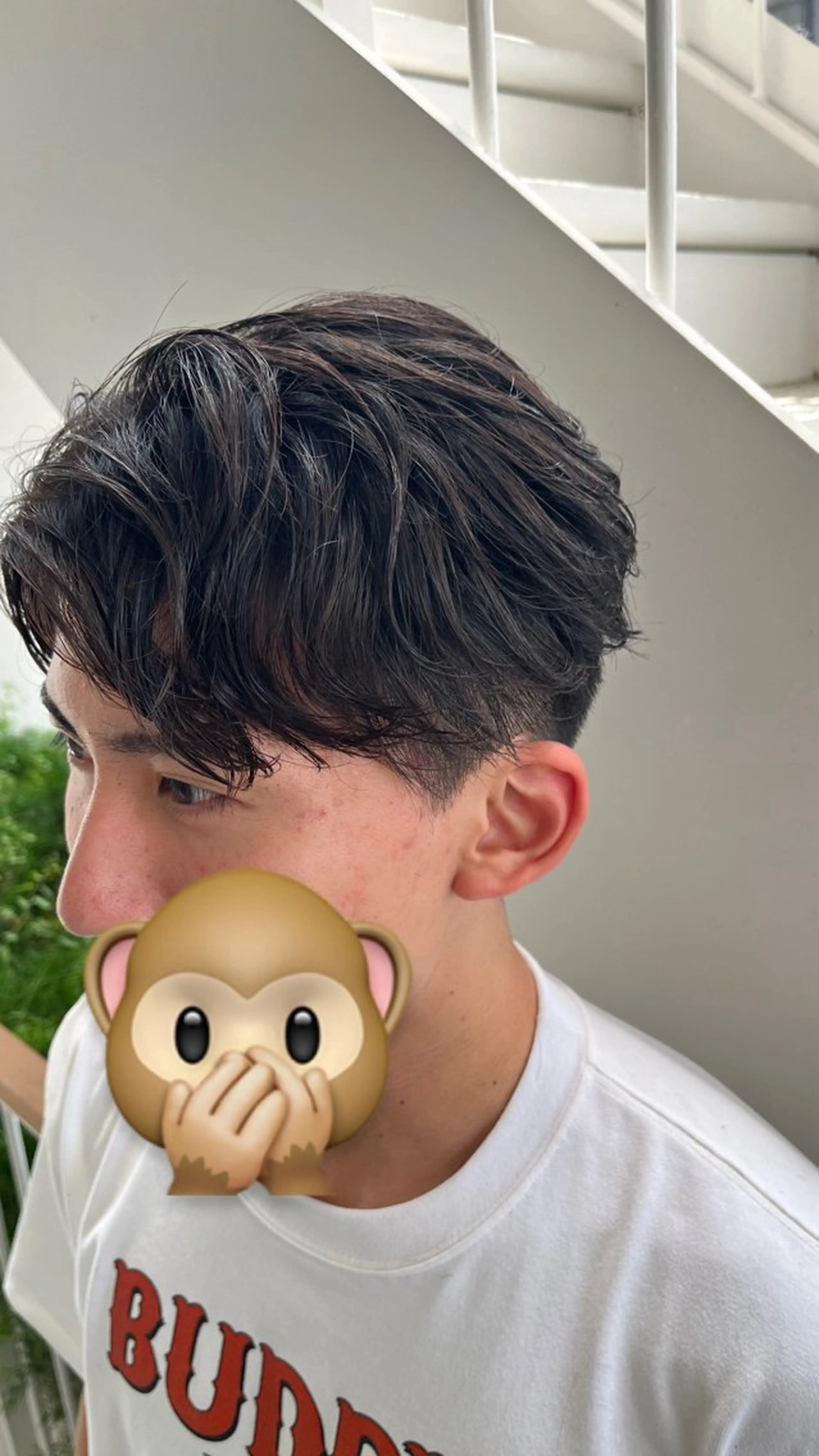 ショート メンズ フェードカット メンズパーマ カット トリートメント ヘッドスパ ヘアセット メンズ特化/パーマ /フェード/洋輔のヘアスタイル