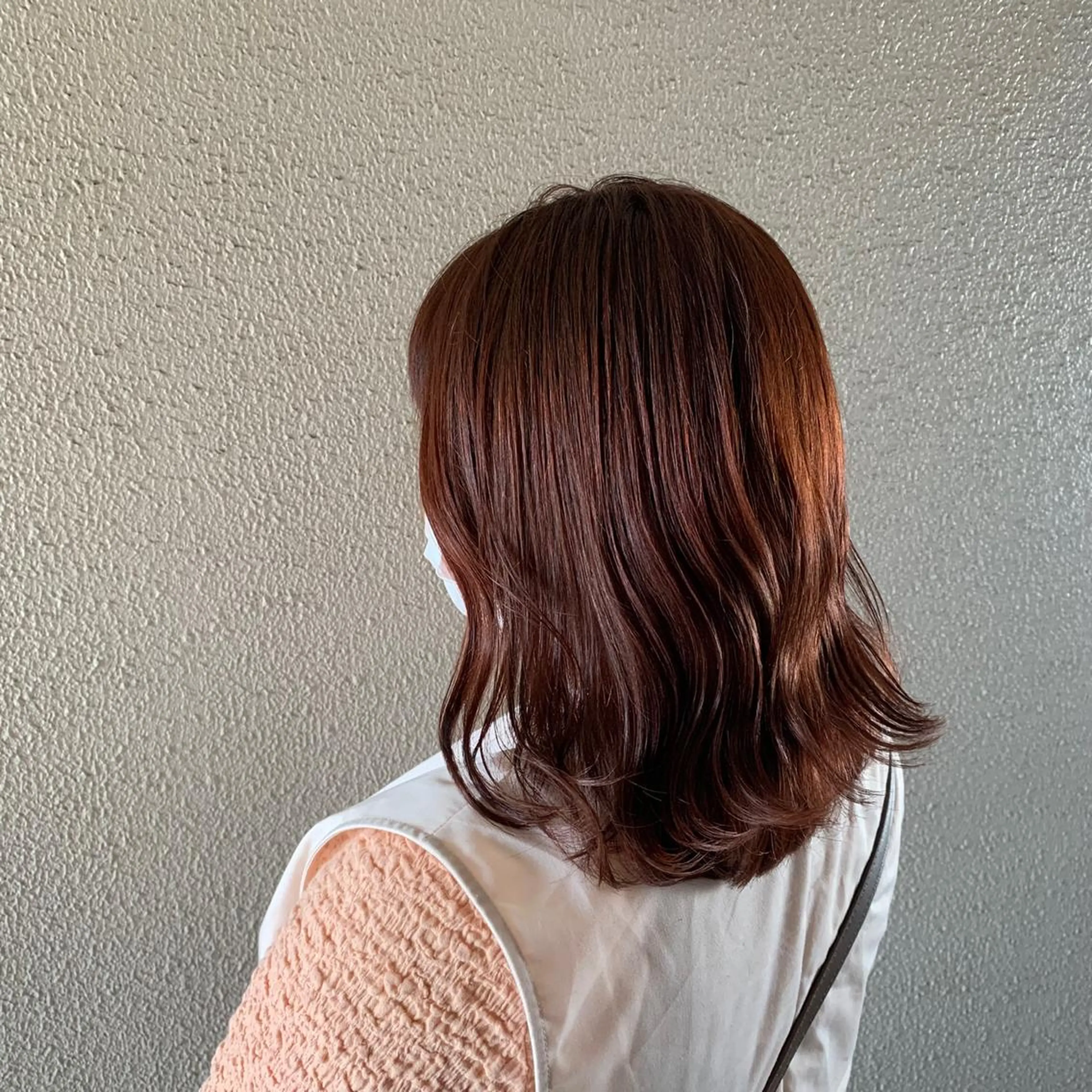 ミディアム カラー chouette/ 根本優希のヘアスタイル