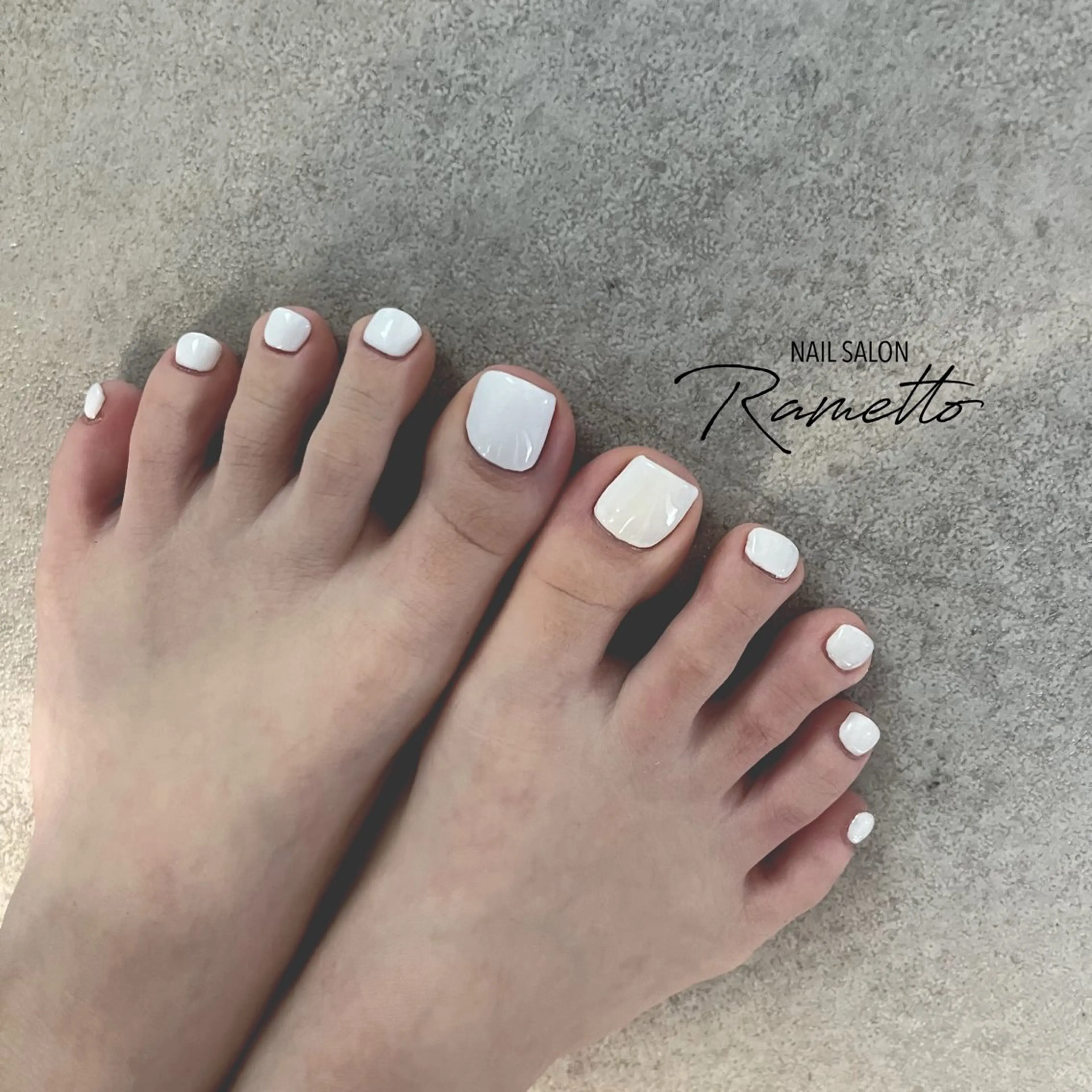 ネイル フットネイル NAILSALON Ramettoのネイルデザイン