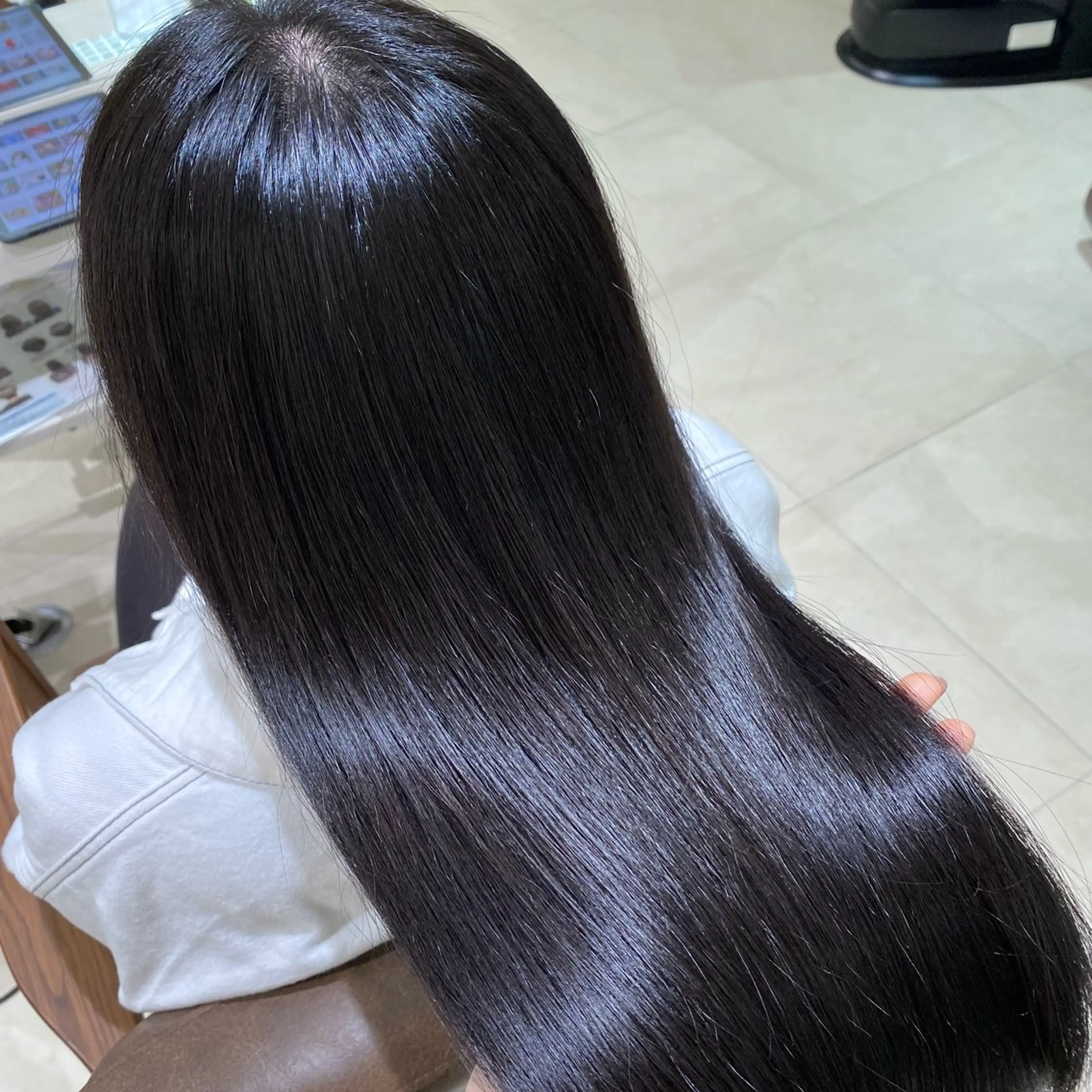 セミロング トリートメント ダブルカラー/髪質 改善🫧池田優紀のヘアスタイル