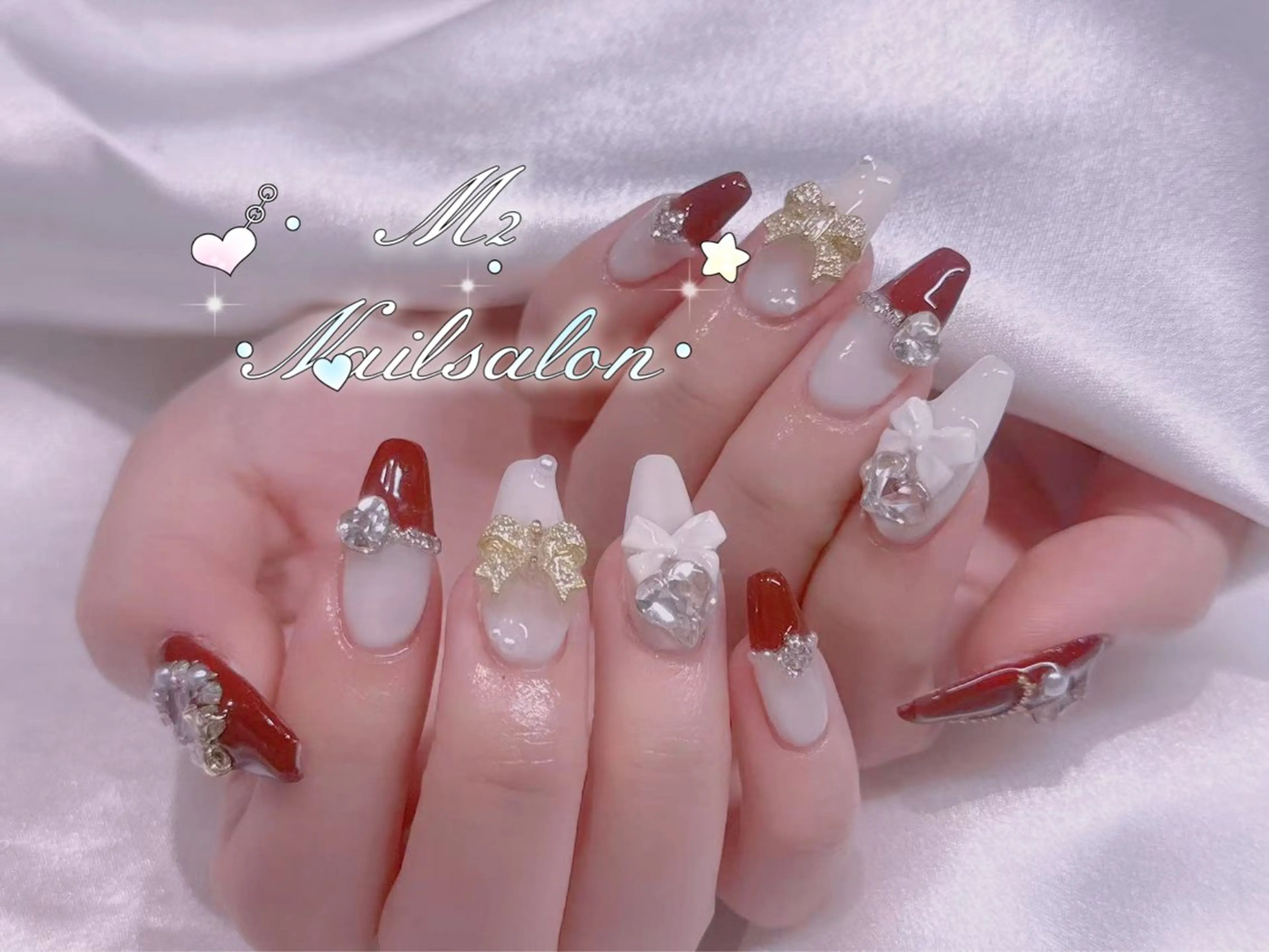 ネイル 長さだし専門店 M2　rikaのネイルデザイン