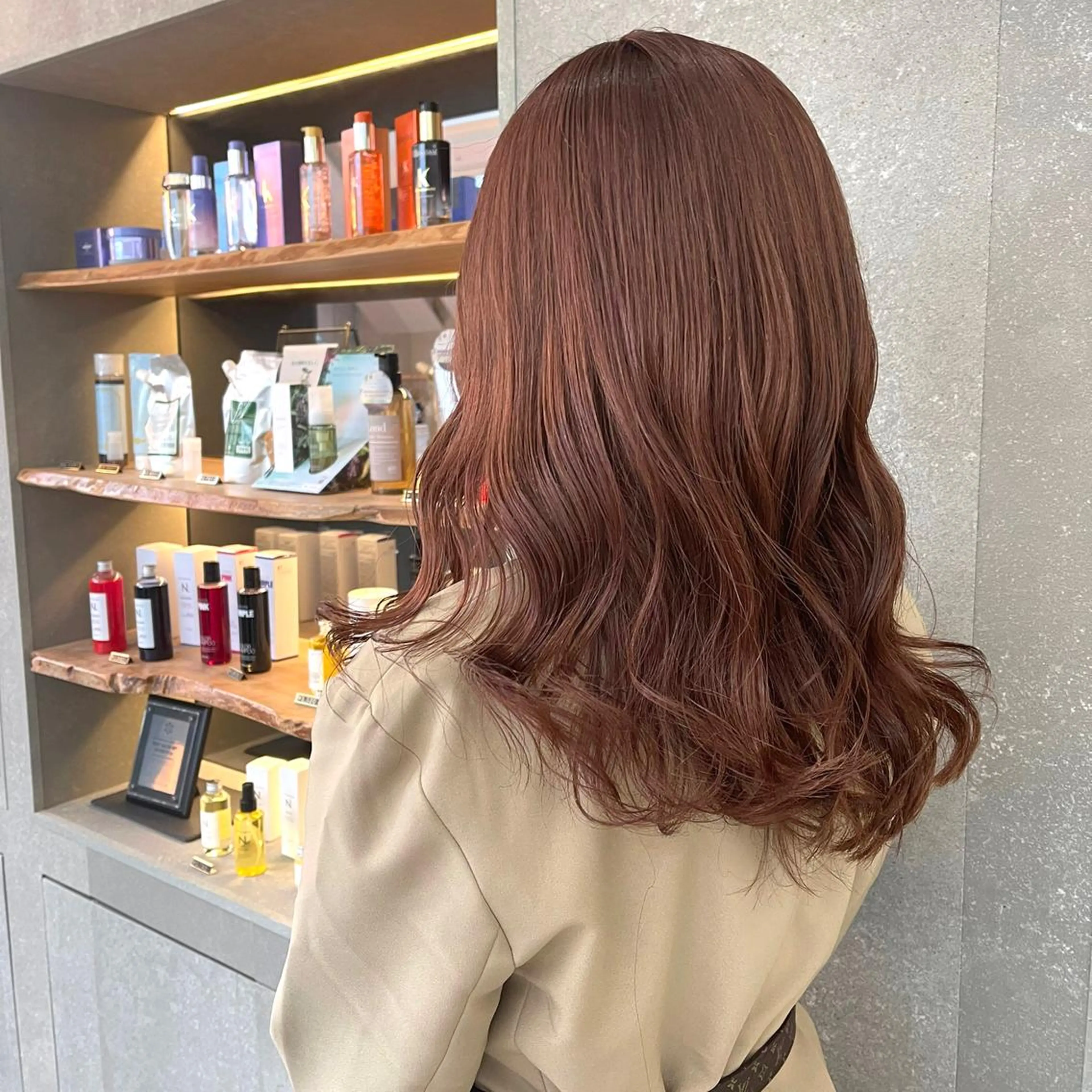 《ミニモ限定❣》【ブリーチなし】ダブルカラー➕似合わせカット➕ダメージ補修トリートメント🫧ボブ/レイヤー/メンテナンスの写真