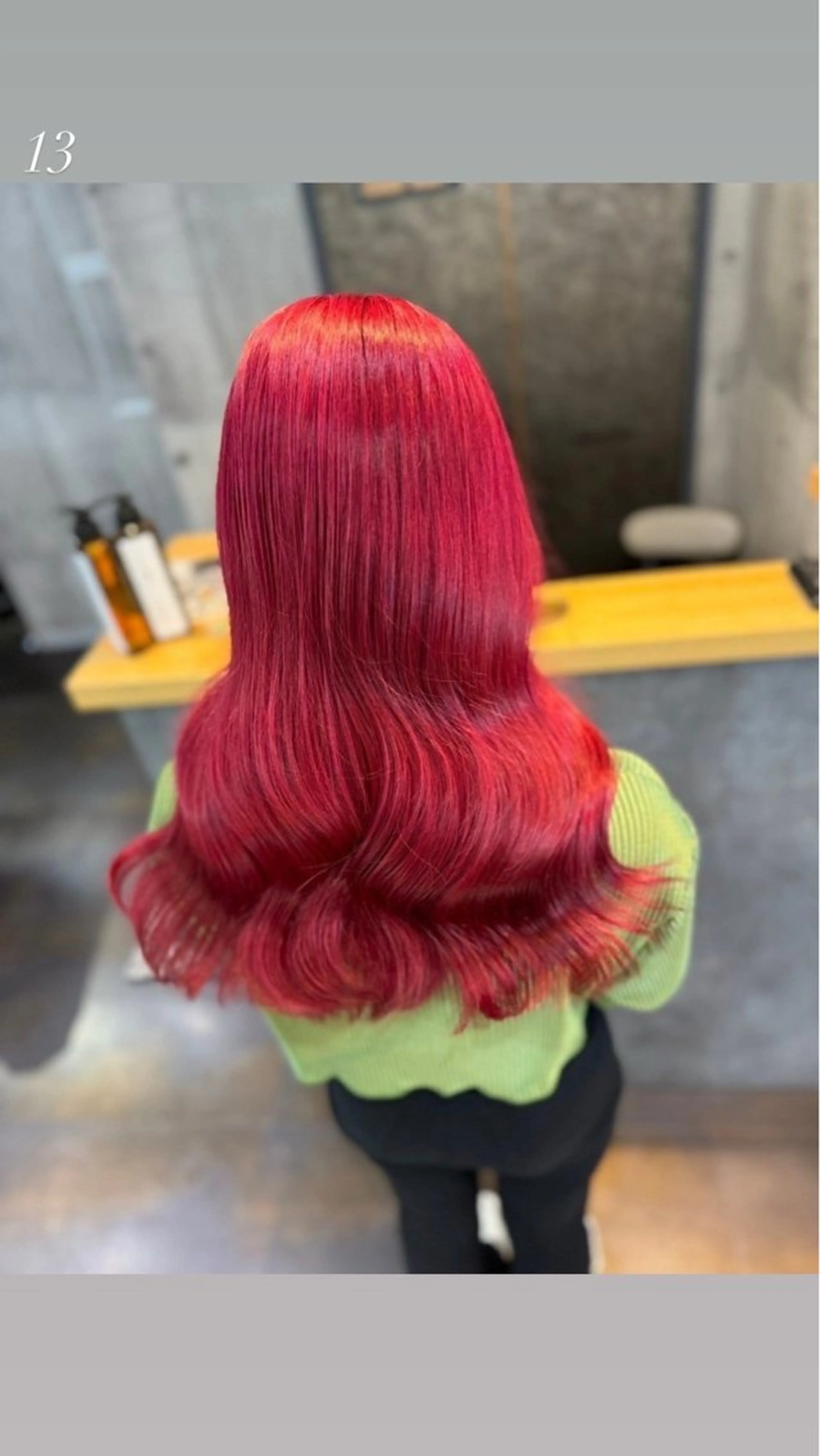 ロング カラー ✨韓国艶髪✨ケア ブリーチ🫧アキラのヘアスタイル