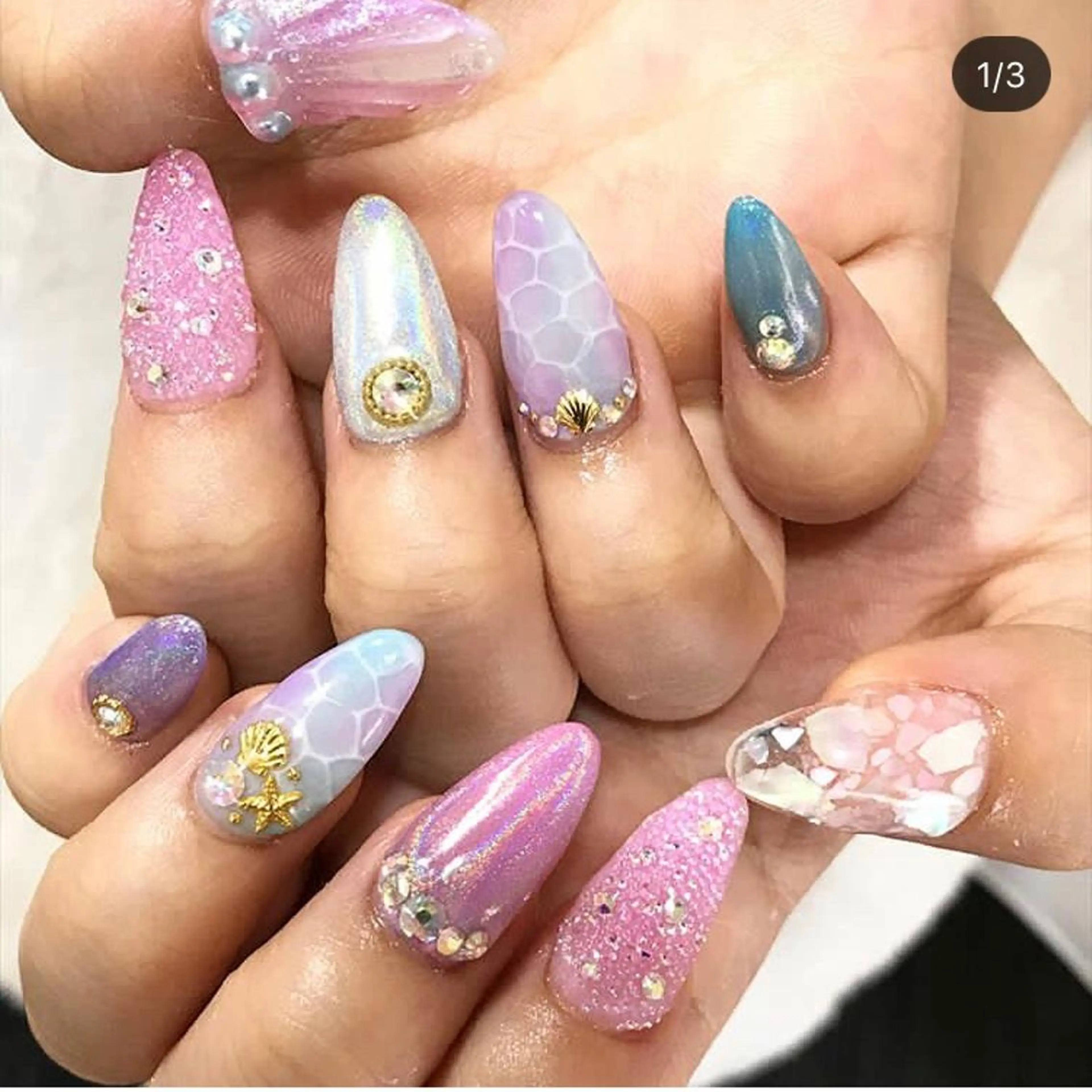 ネイル ジェルネイル スカルプネイル 渋谷ビュレネイル Kaoruのネイルデザイン