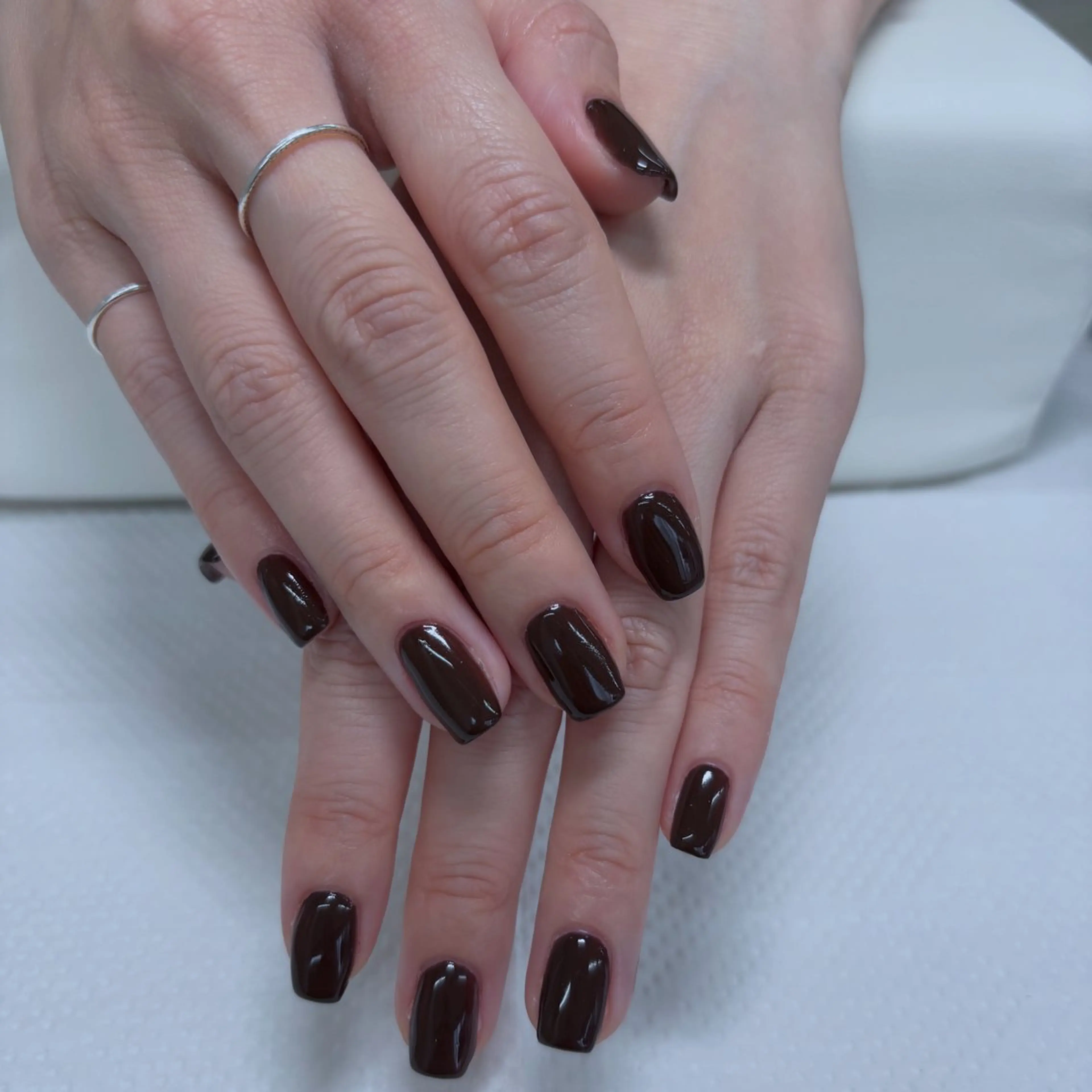 ネイル ワンカラーネイル LUCY NAIL&EYE　心斎橋所属・LUCY  心斎橋/ miuのネイルデザイン