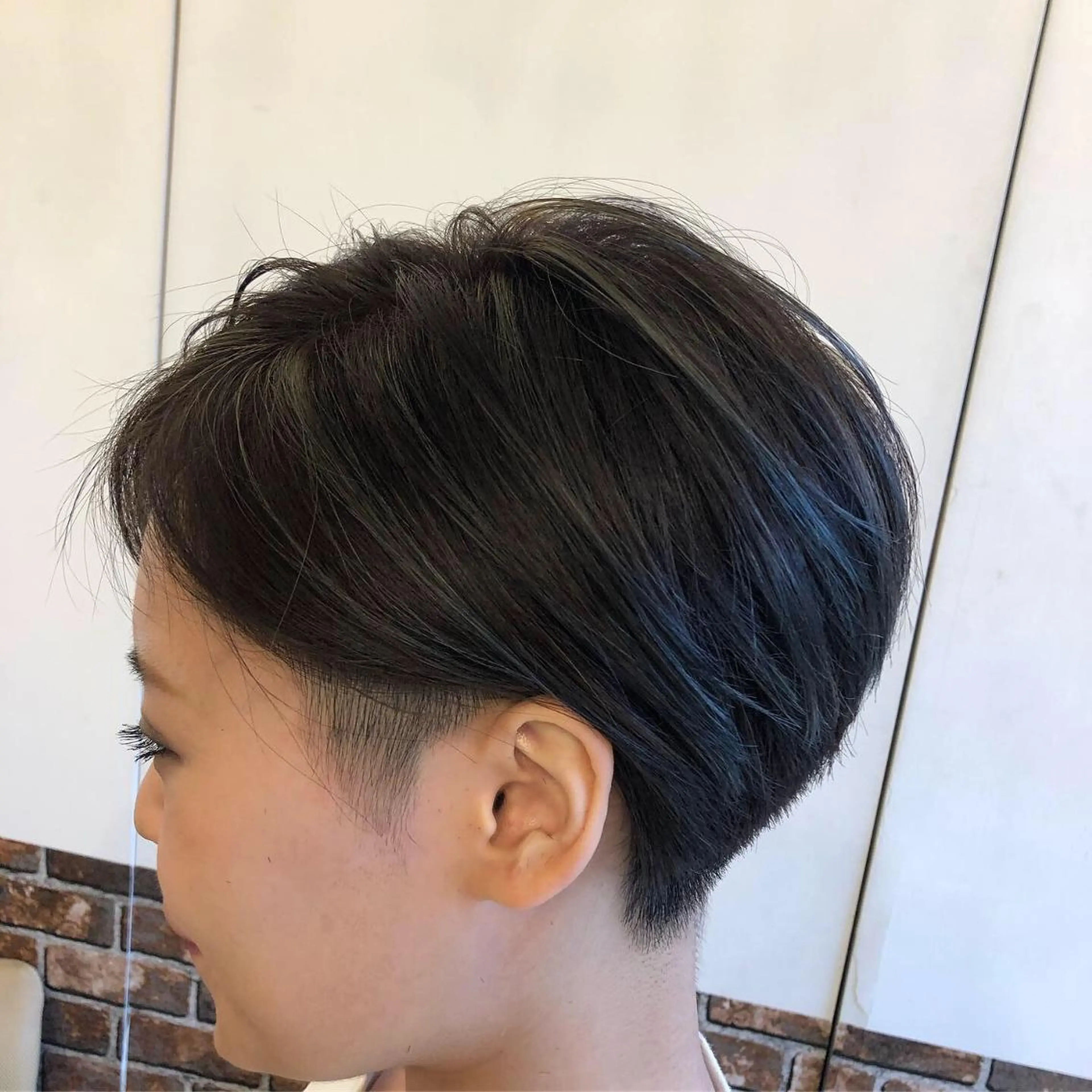 ショート カラー ショートボブ グレージュ ボブ ショートヘア 🟦西荻窪メンズ特化 美容師🟦Yu-Jiのヘアスタイル