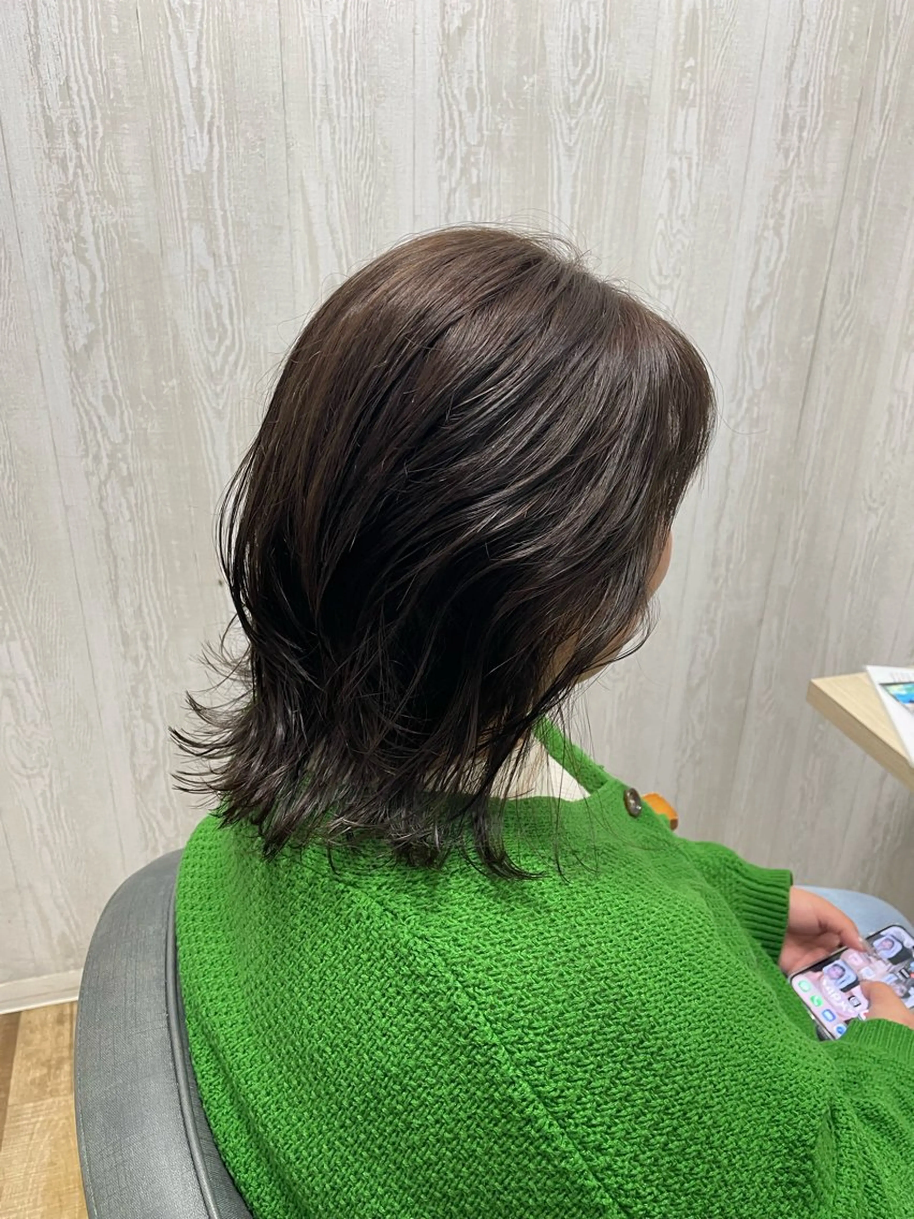 セミロング くびれヘア くびれレイヤー レイヤーカット TELA HAIR 木更津本店所属・🥥ニシダテ アイラ🥥のヘアスタイル