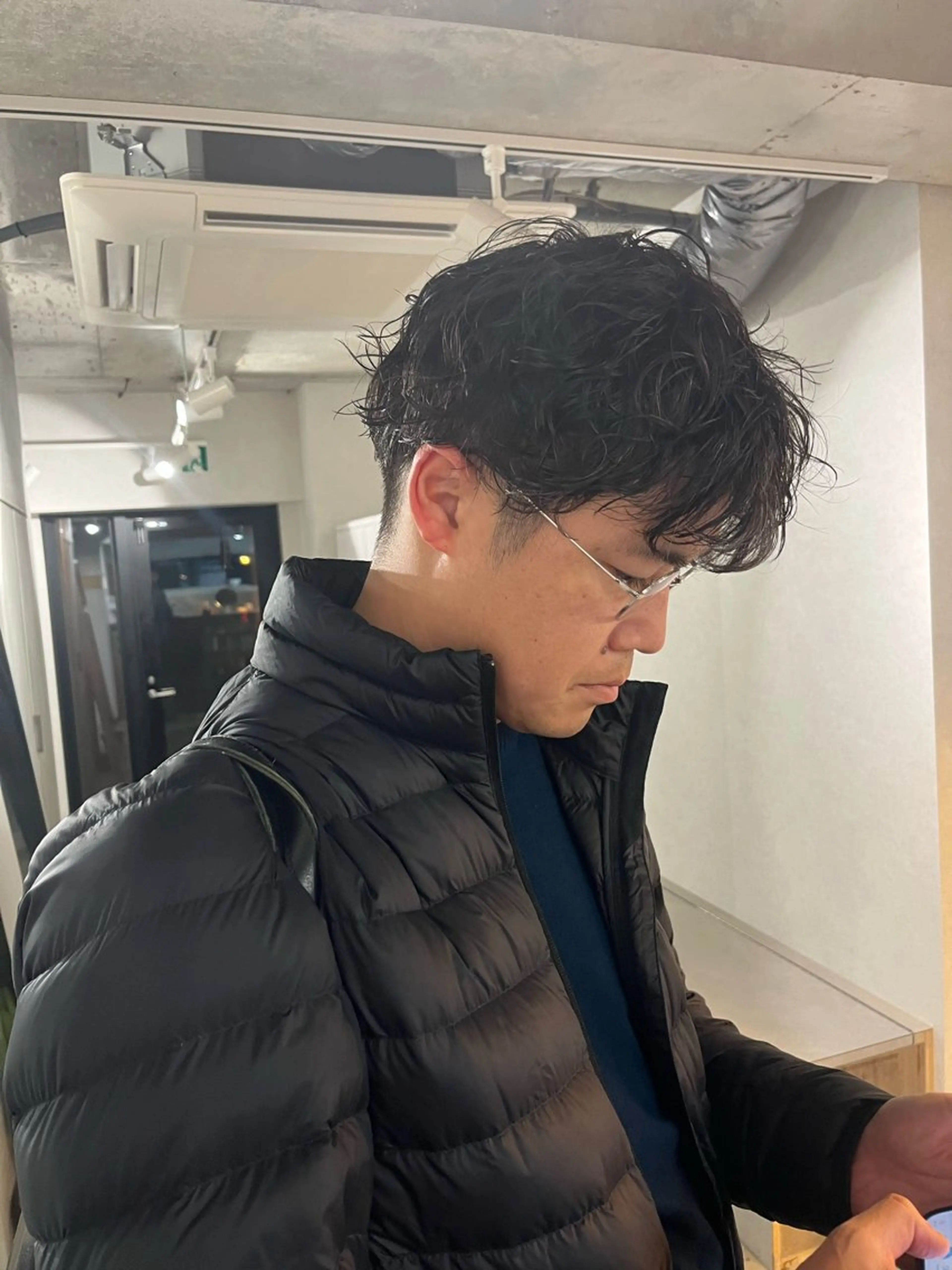 パーマ メンズ メンズパーマ anon Loemのヘアスタイル