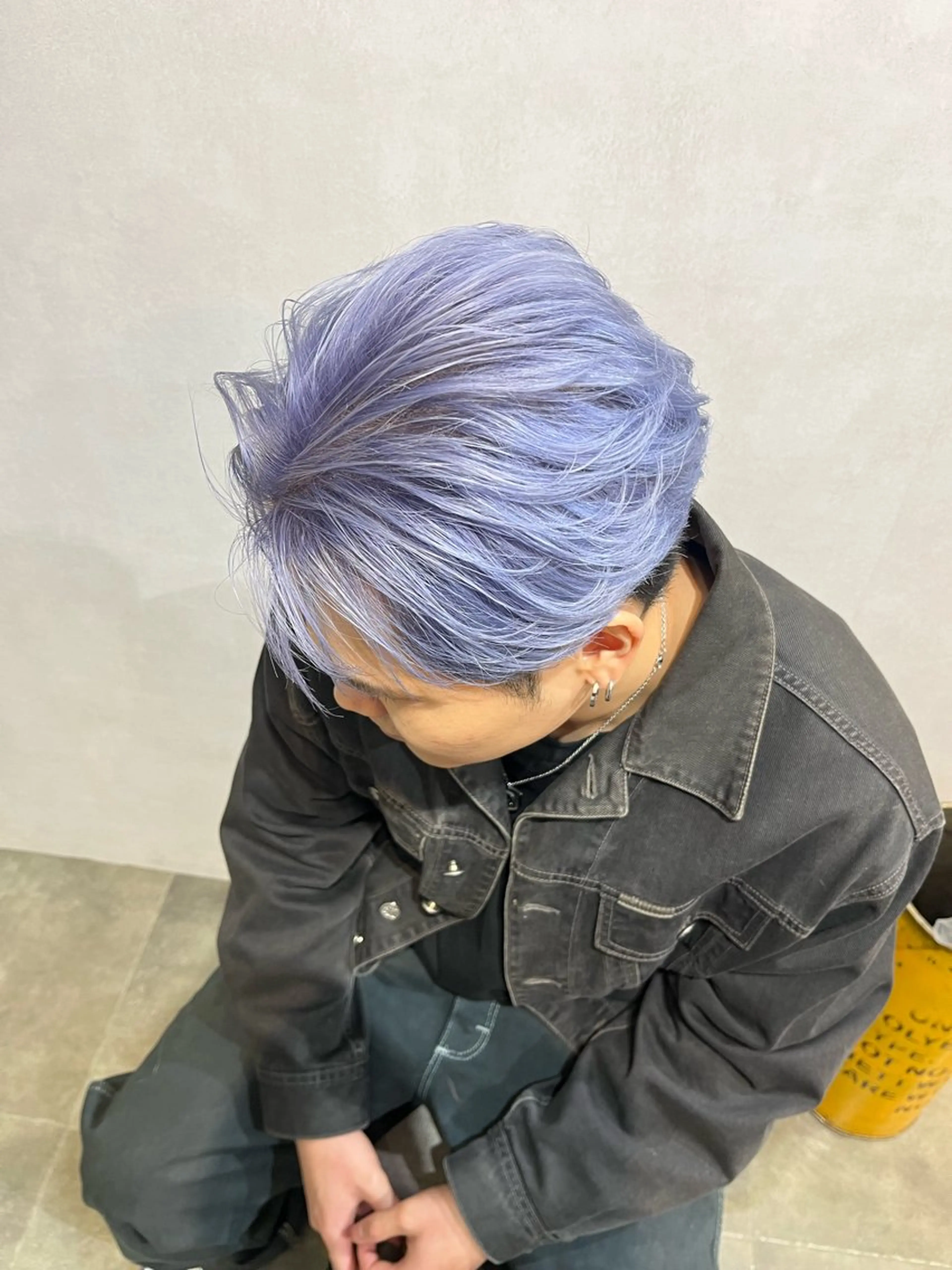 ショート カラー ハイトーンカラー ラベンダーカラー 🍓似合わせ　暖色 カラー🍓ayumuのヘアスタイル