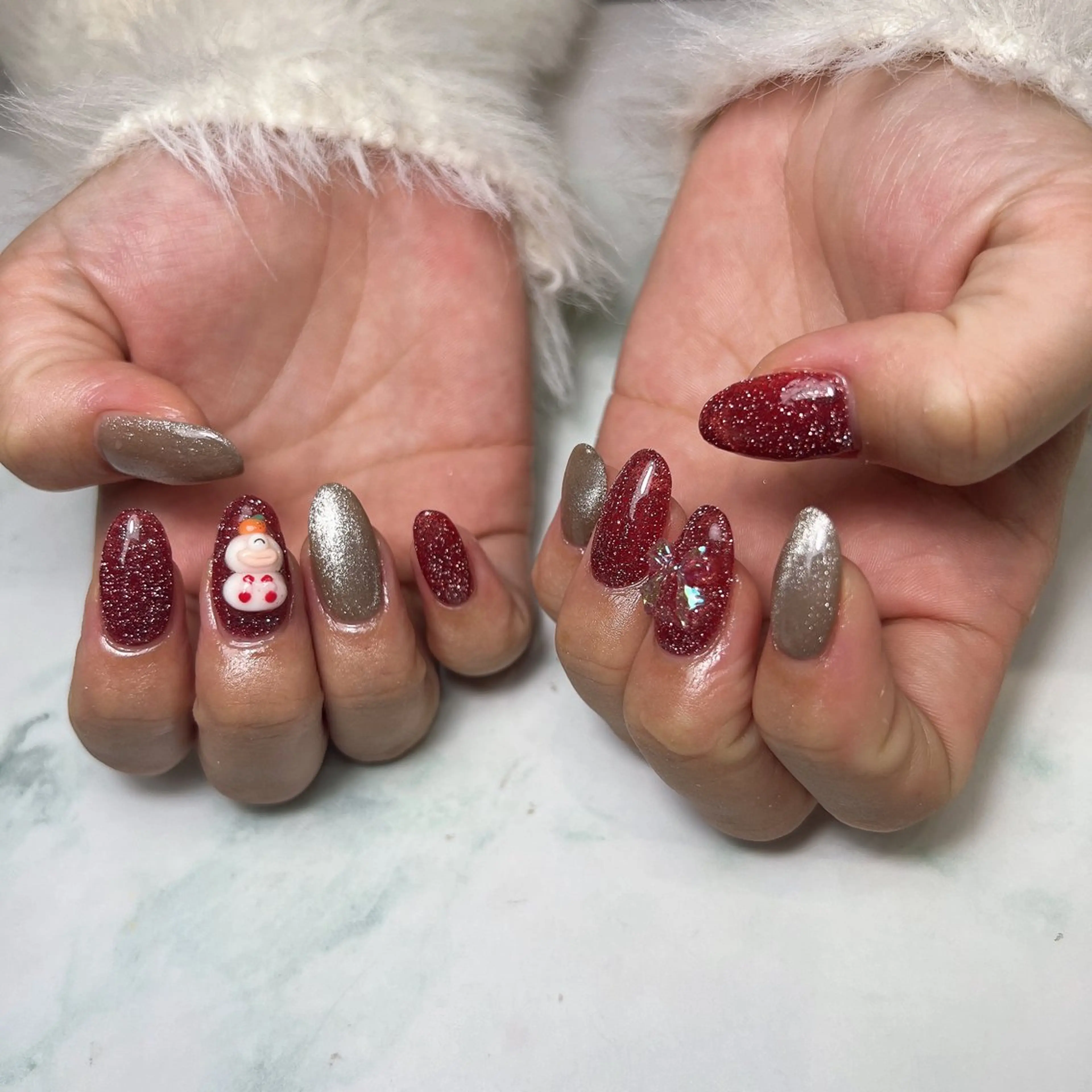 ネイル フラッシュネイル マグネットネイル lifra Hinaのネイルデザイン