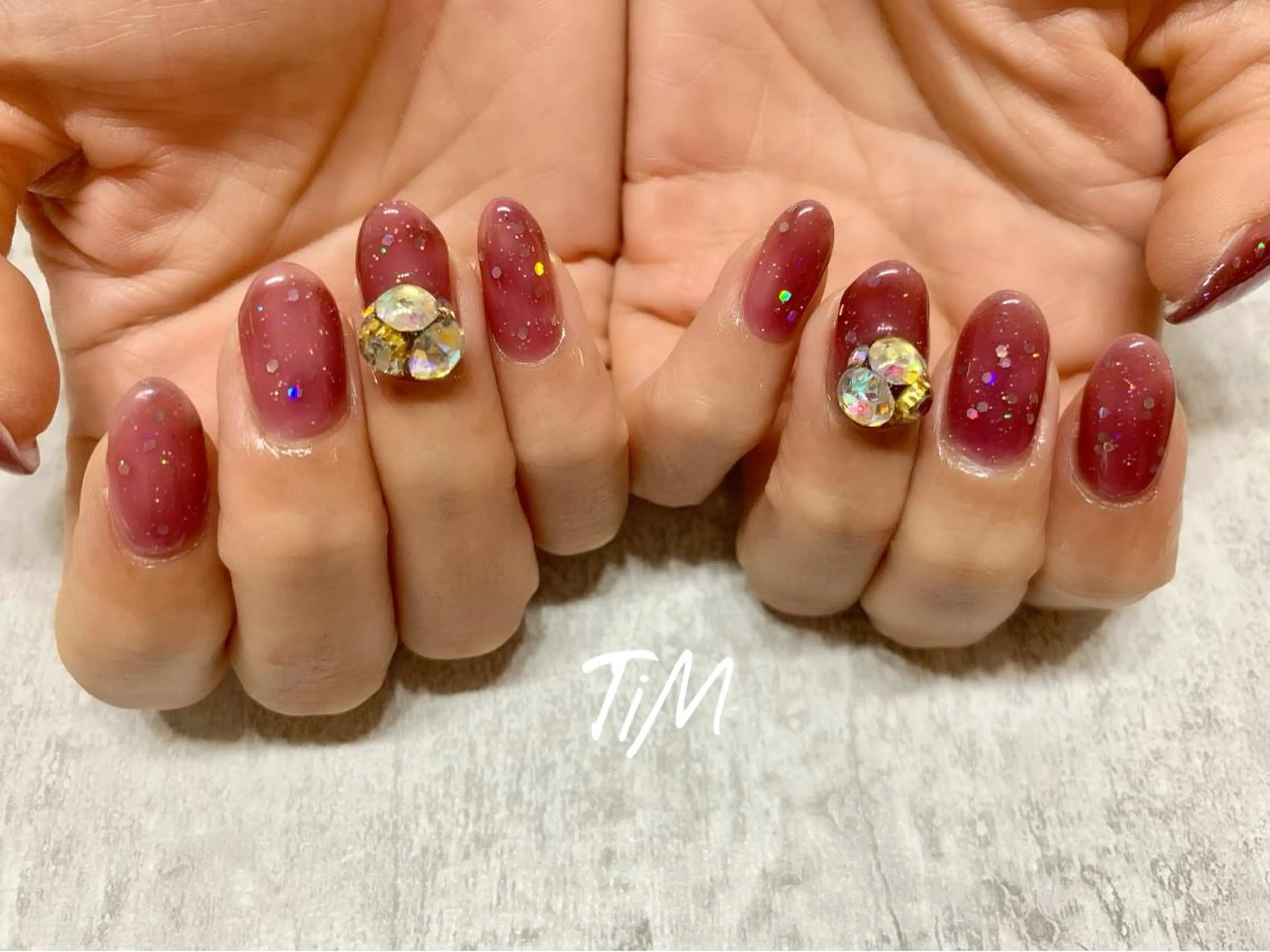 ショート ネイル アートネイル Beauty Studio TiM所属・TiM【ティム】 近鉄八尾店のマツエク・マツパデザイン