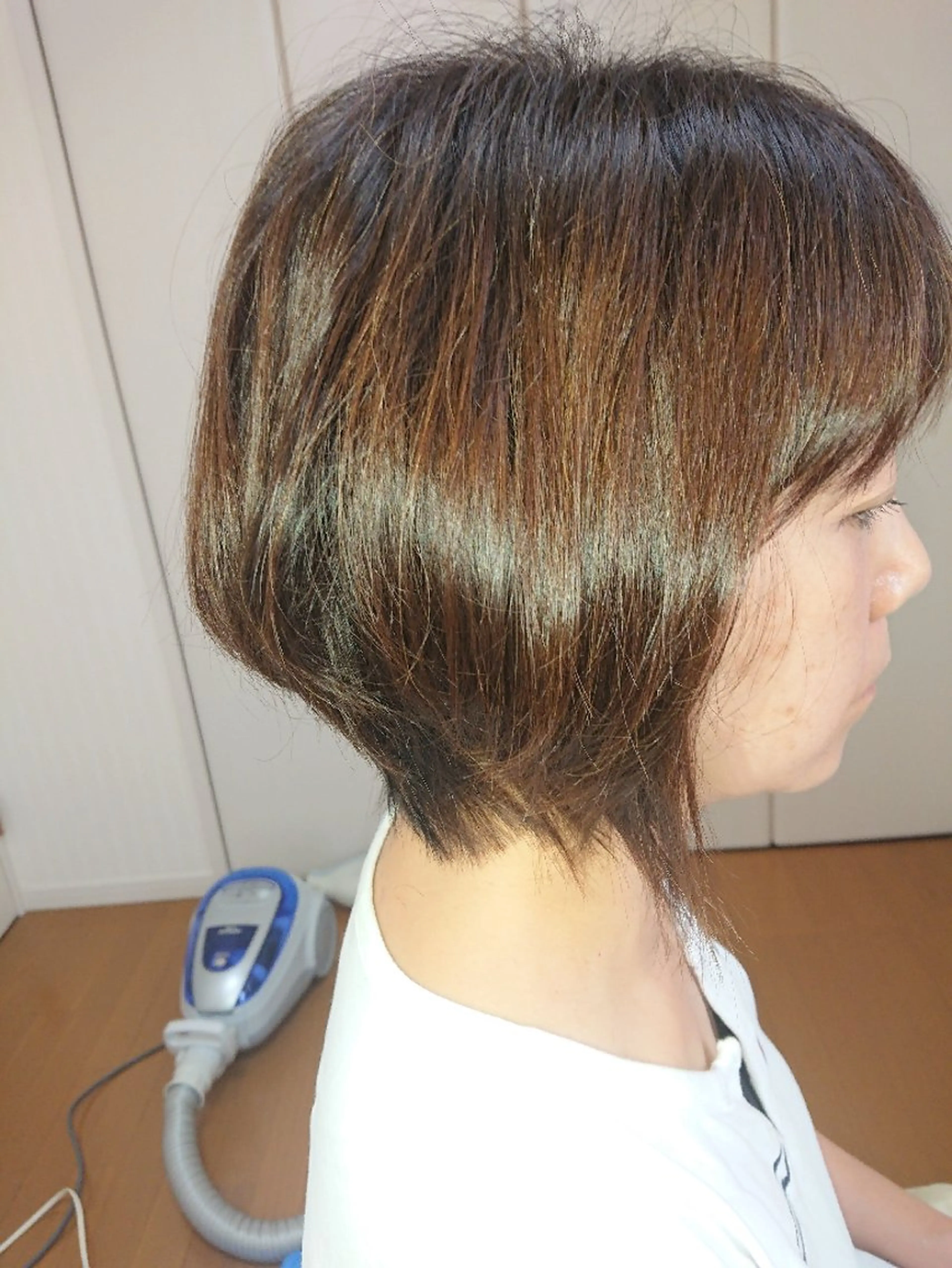 ミディアム カラー Salon de with根本博史のヘアスタイル