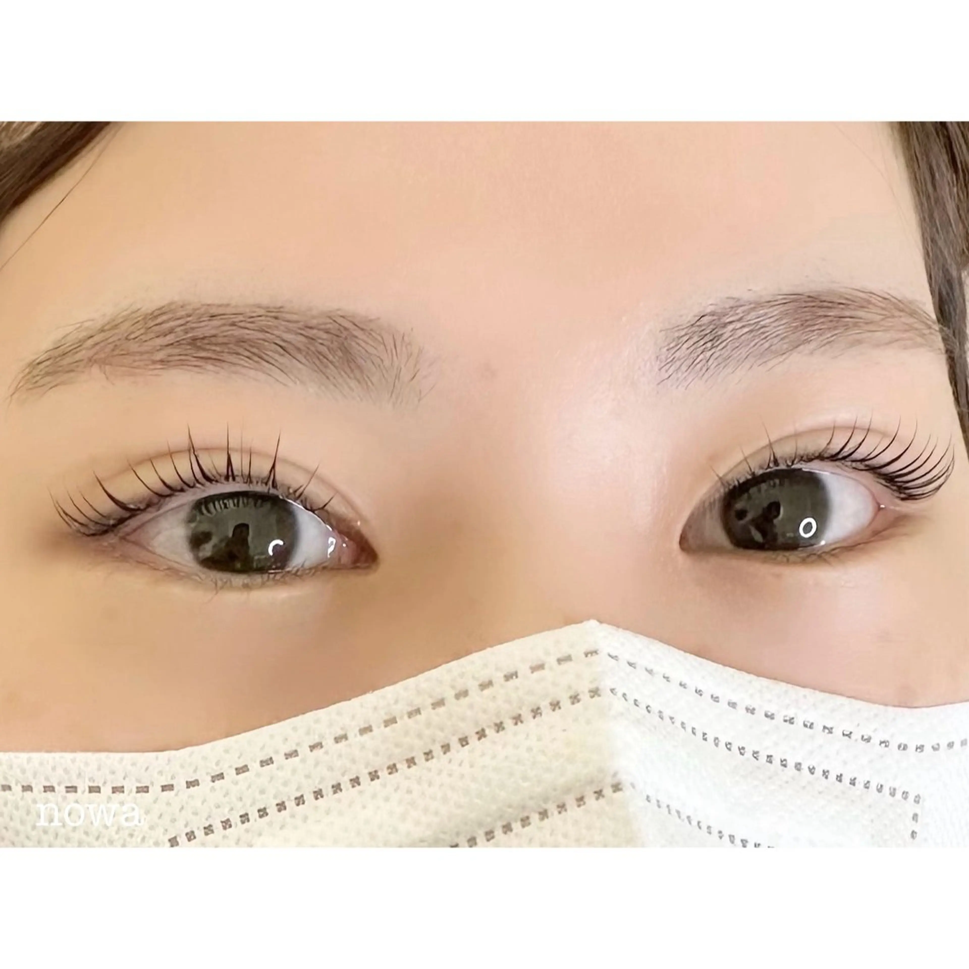 マツエク・マツパ マツパ nowa所属・《nowa》 mai まつげ/眉毛の眉毛・アイブロウイメージ