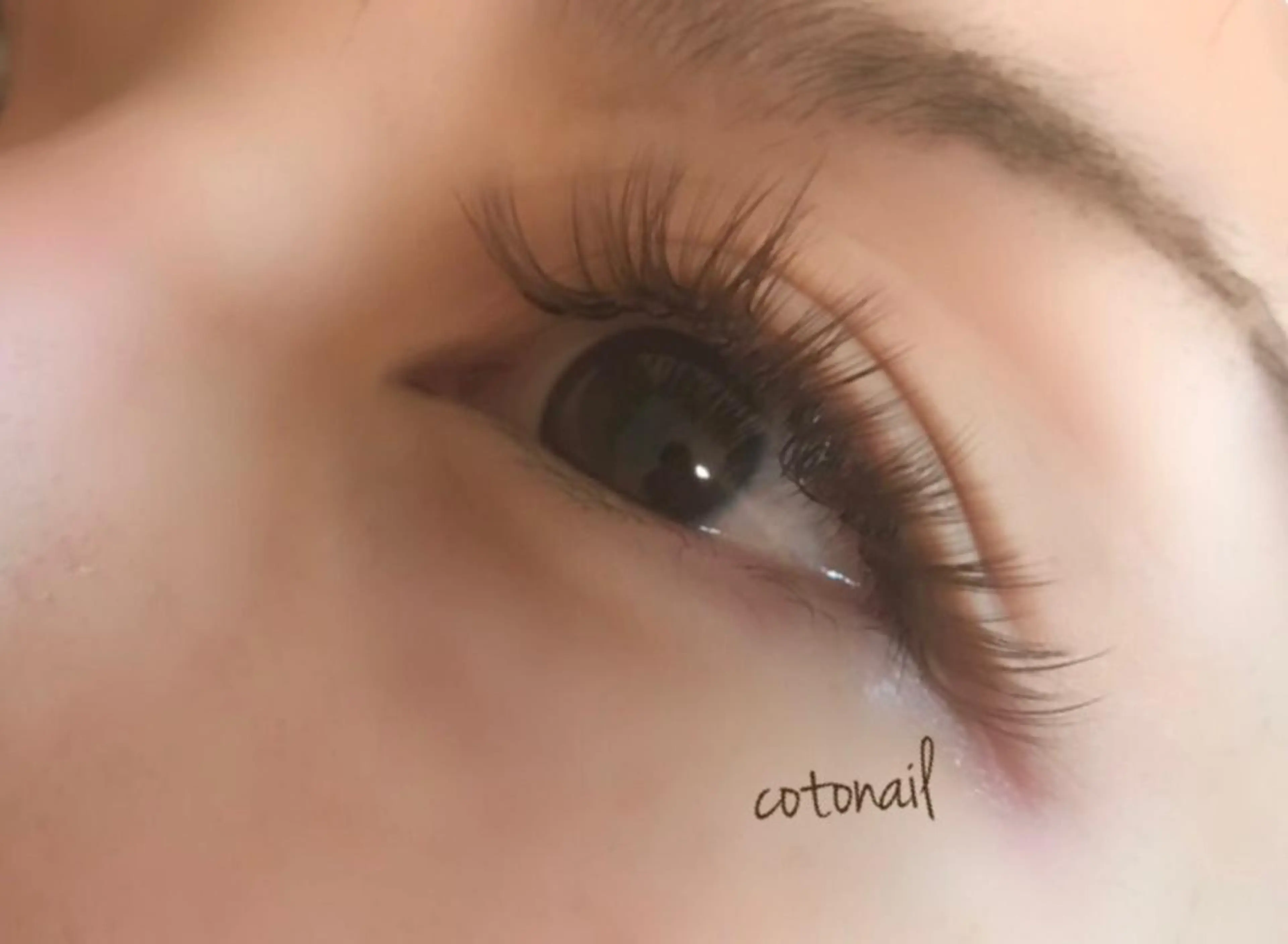 マツエク・マツパ 付け放題 ボリュームラッシュ ツメトマツゲ .のネイルデザイン