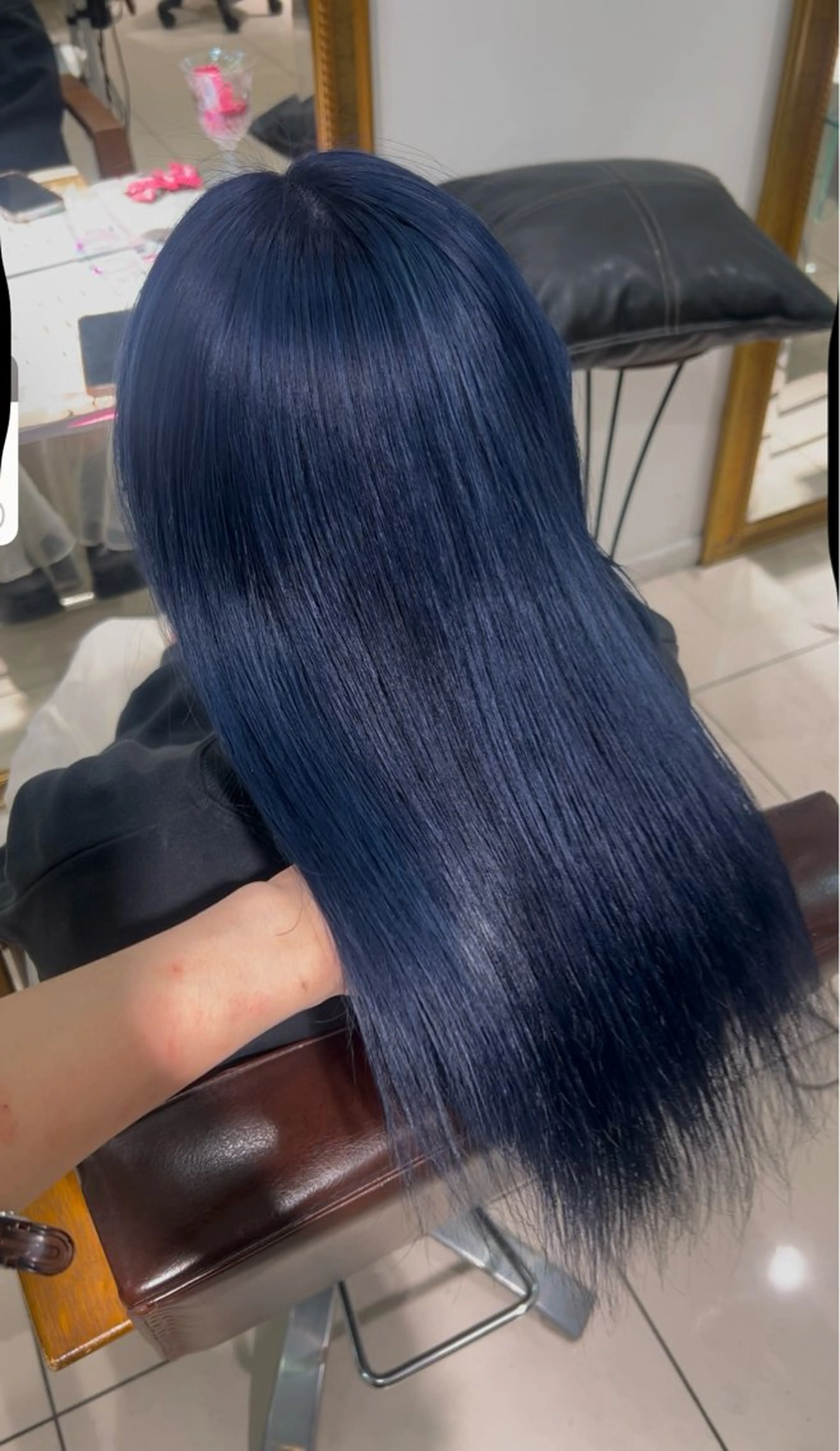 ミディアム カラー ハイトーンカラー 🤍🫧 長井 律のヘアスタイル