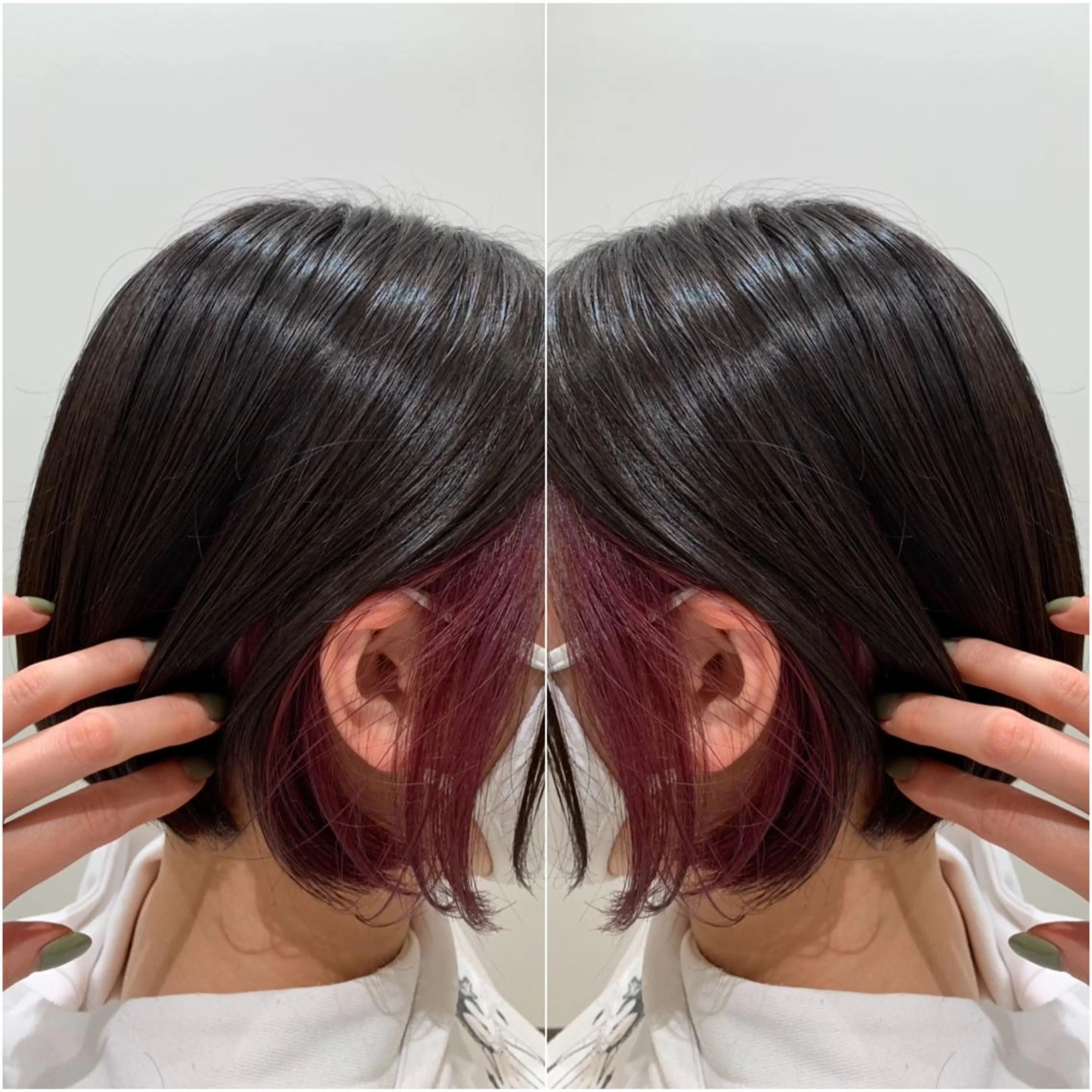 ショート カラー 全席個室　暖色カラー Zina松園優香🌸のヘアスタイル