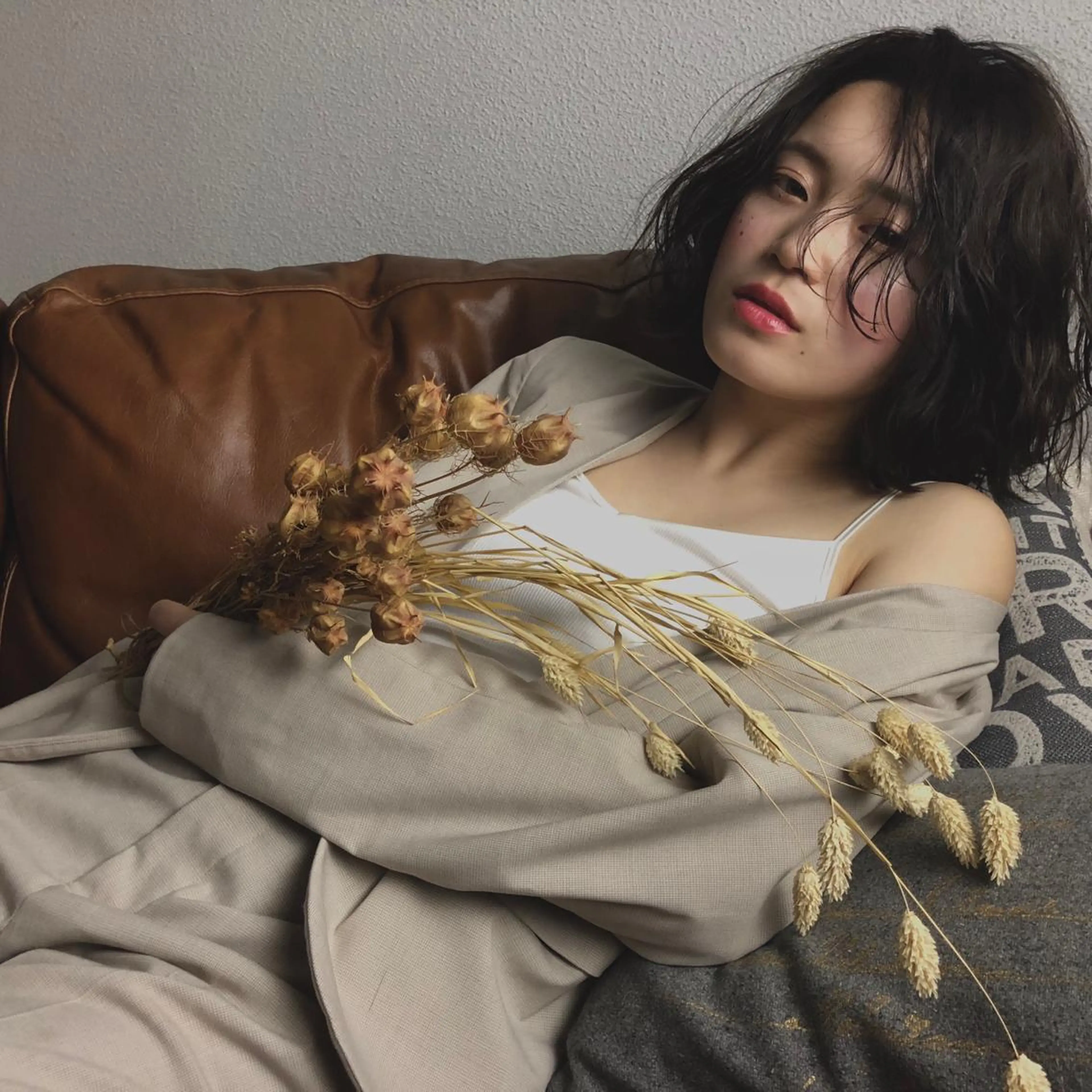 ミディアム a rikaのヘアスタイル