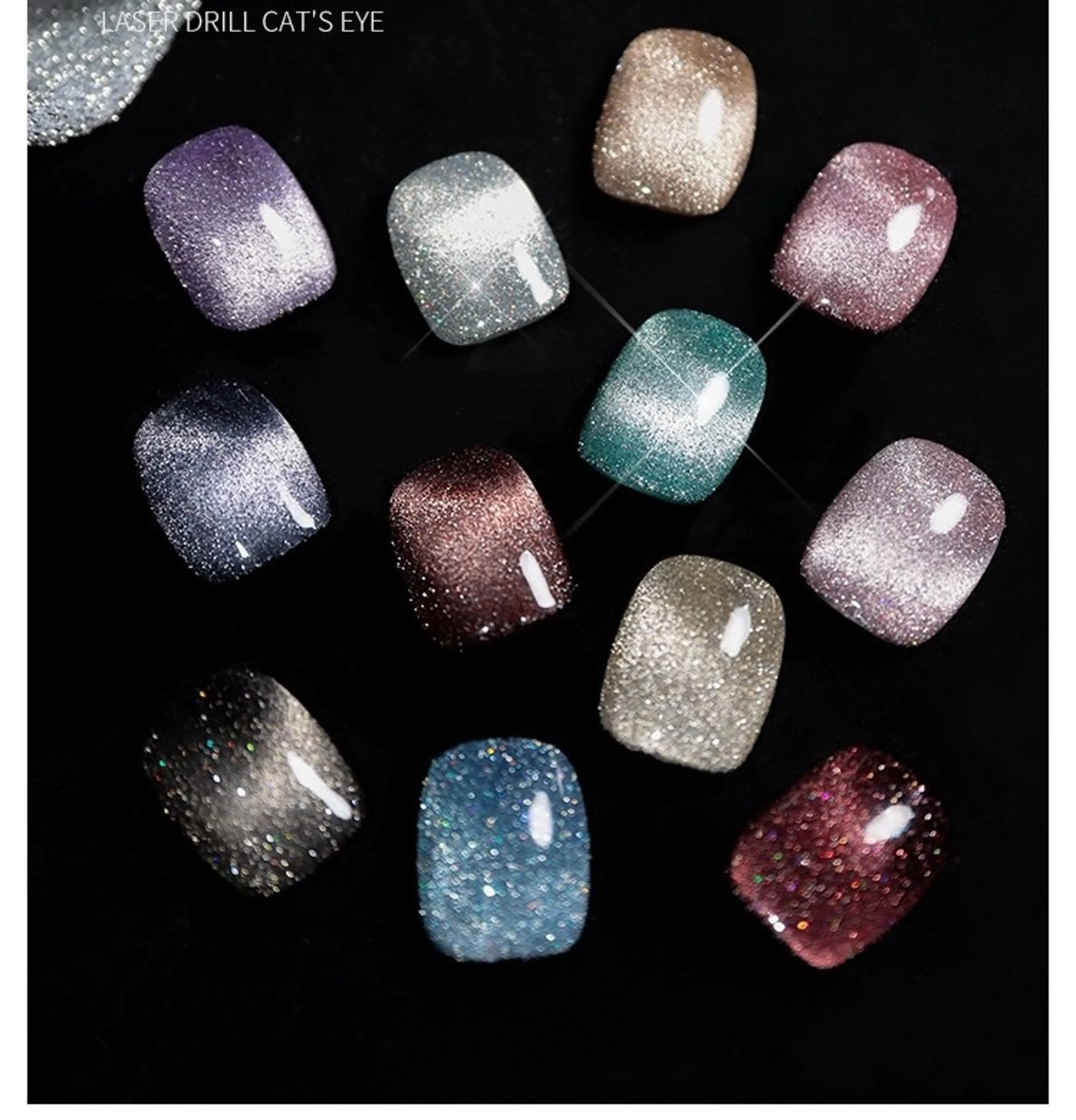 ネイル マグネットネイル ハンドネイル Ru na🍳のネイルデザイン