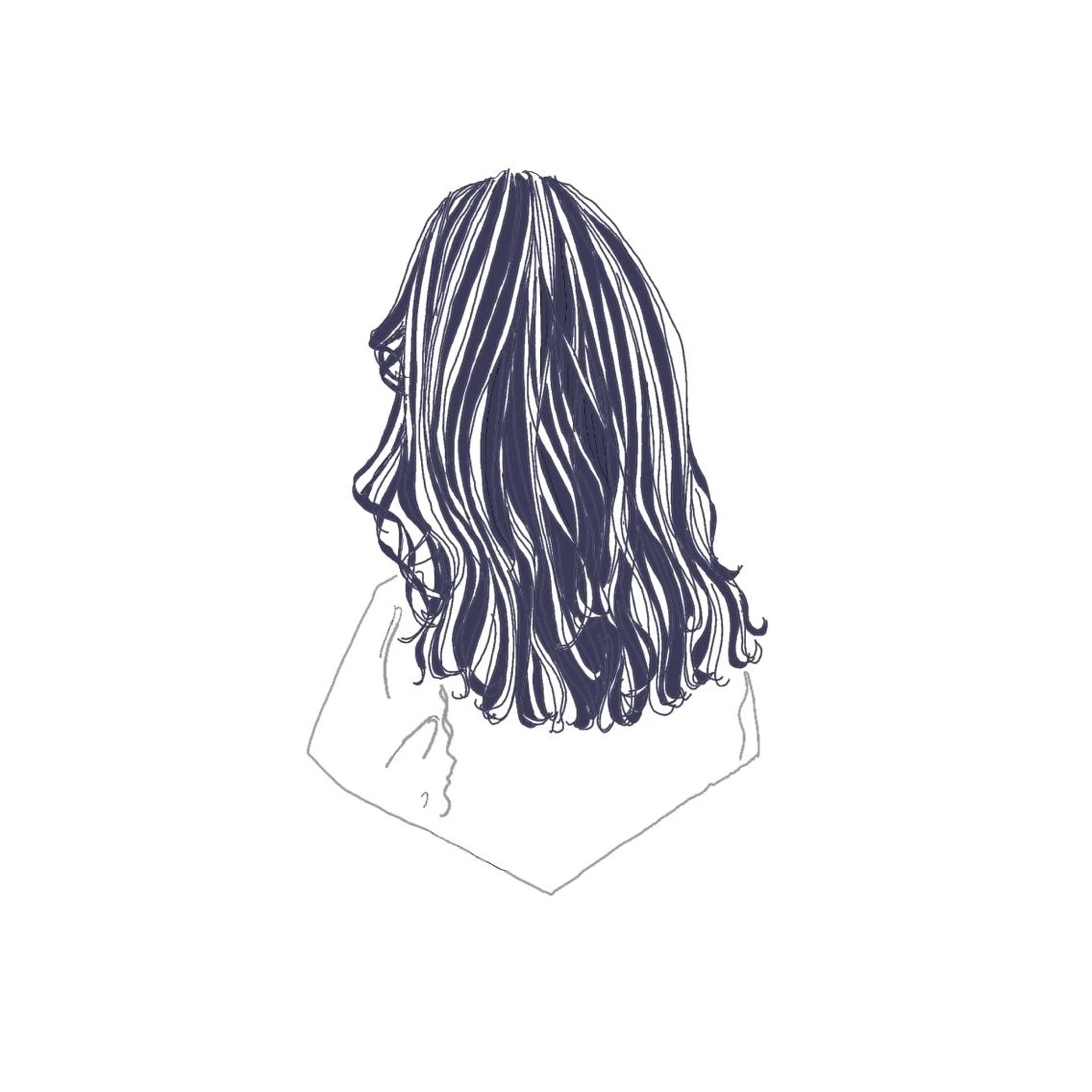 セミロング カラー アッシュ IT by ALBUM八王子店のヘアスタイル