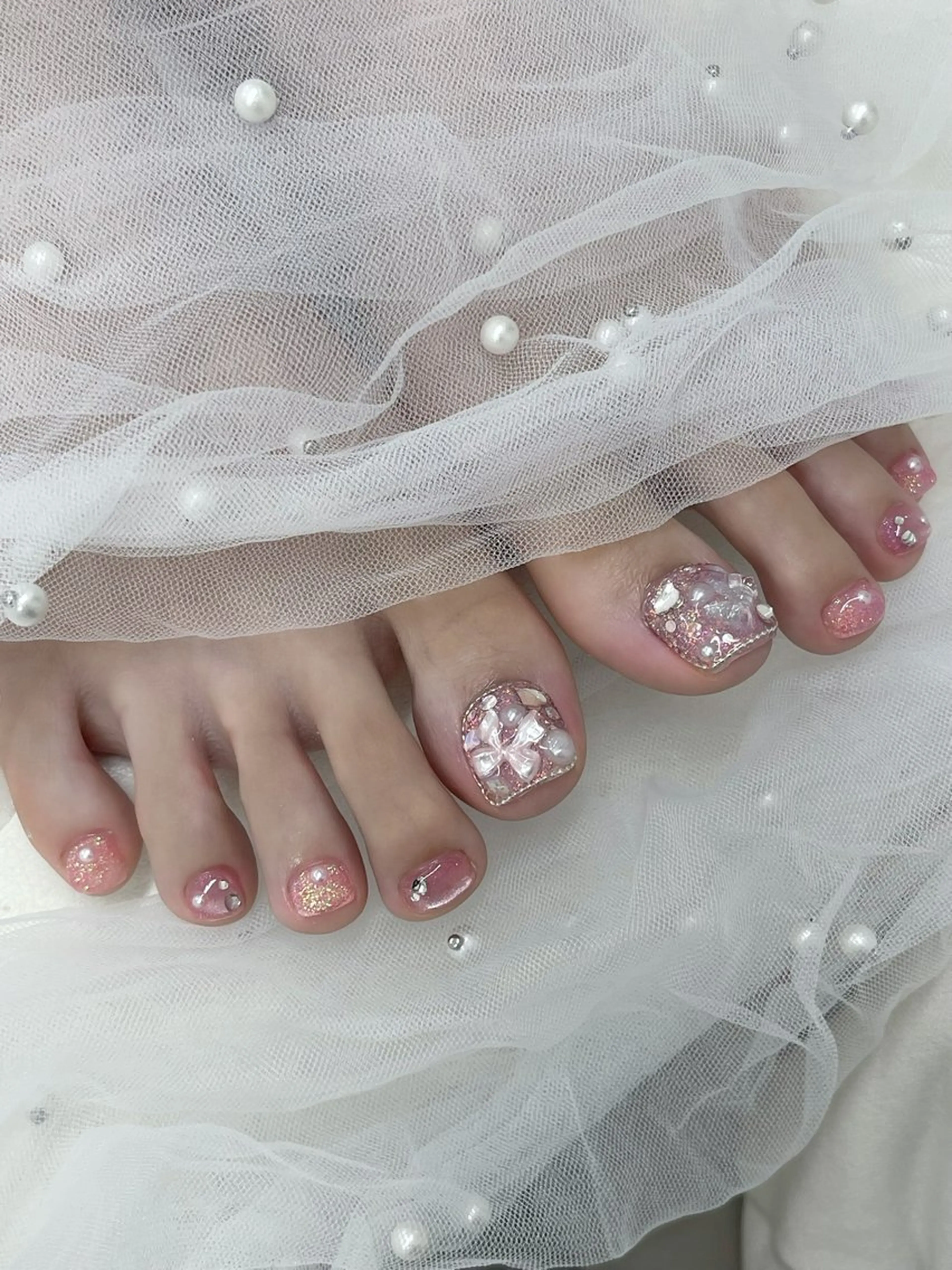 ネイル フットネイル Nail salon UnFLAIR麻布十番所属・UnFLAIR麻布 十番店🎀SARAのネイルデザイン