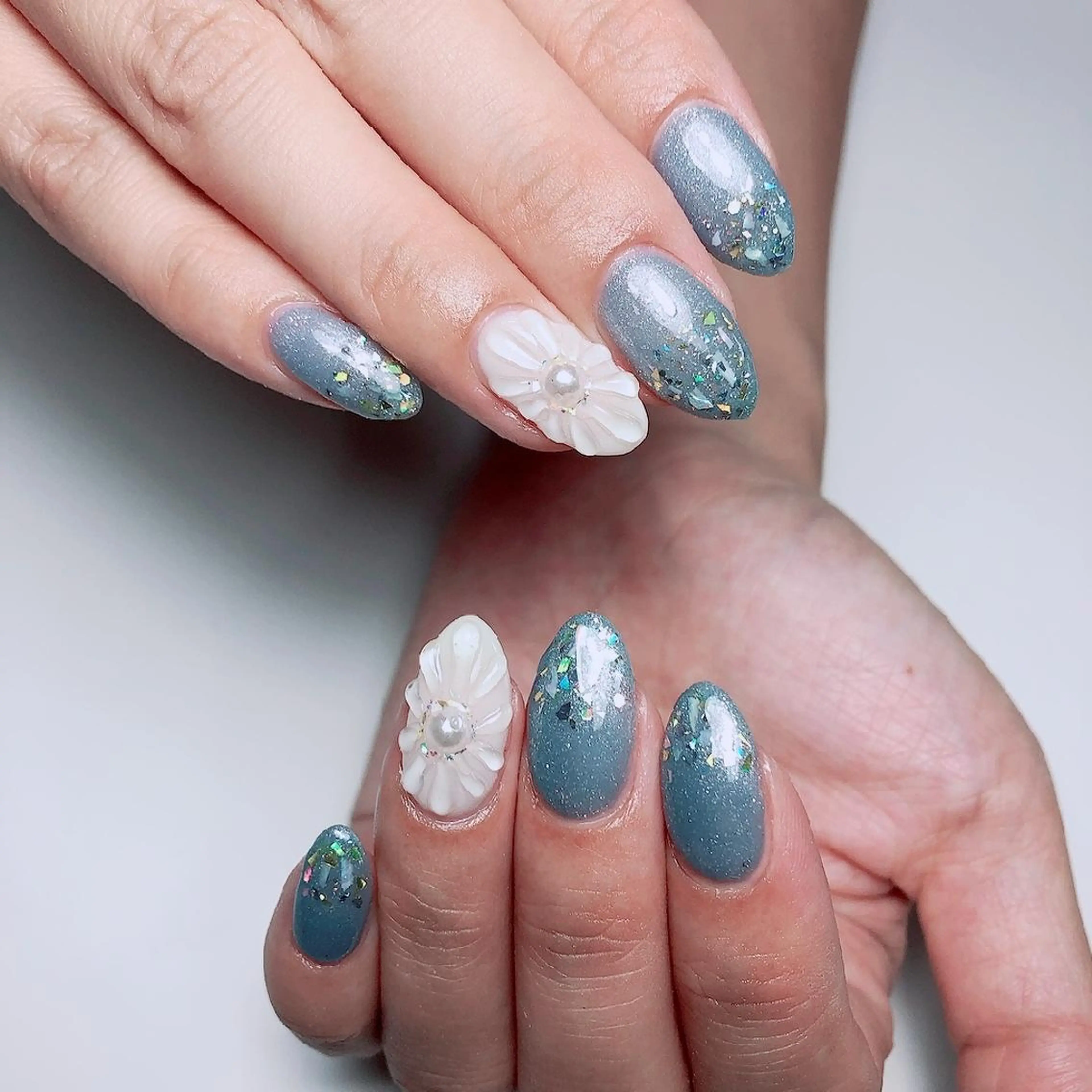 セミロング ネイル ☺︎山部 志麻☺︎のネイルデザイン